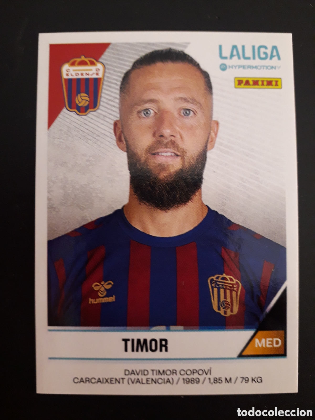 Fu&szlig;ball-Sticker: TIMOR ELDENSE N&deg; 201 LALIGA HYPERMOTION 24 25 2024 2025 PANINI SIN PEGAR PEDIDO M&Iacute;NIMO 3&euro;