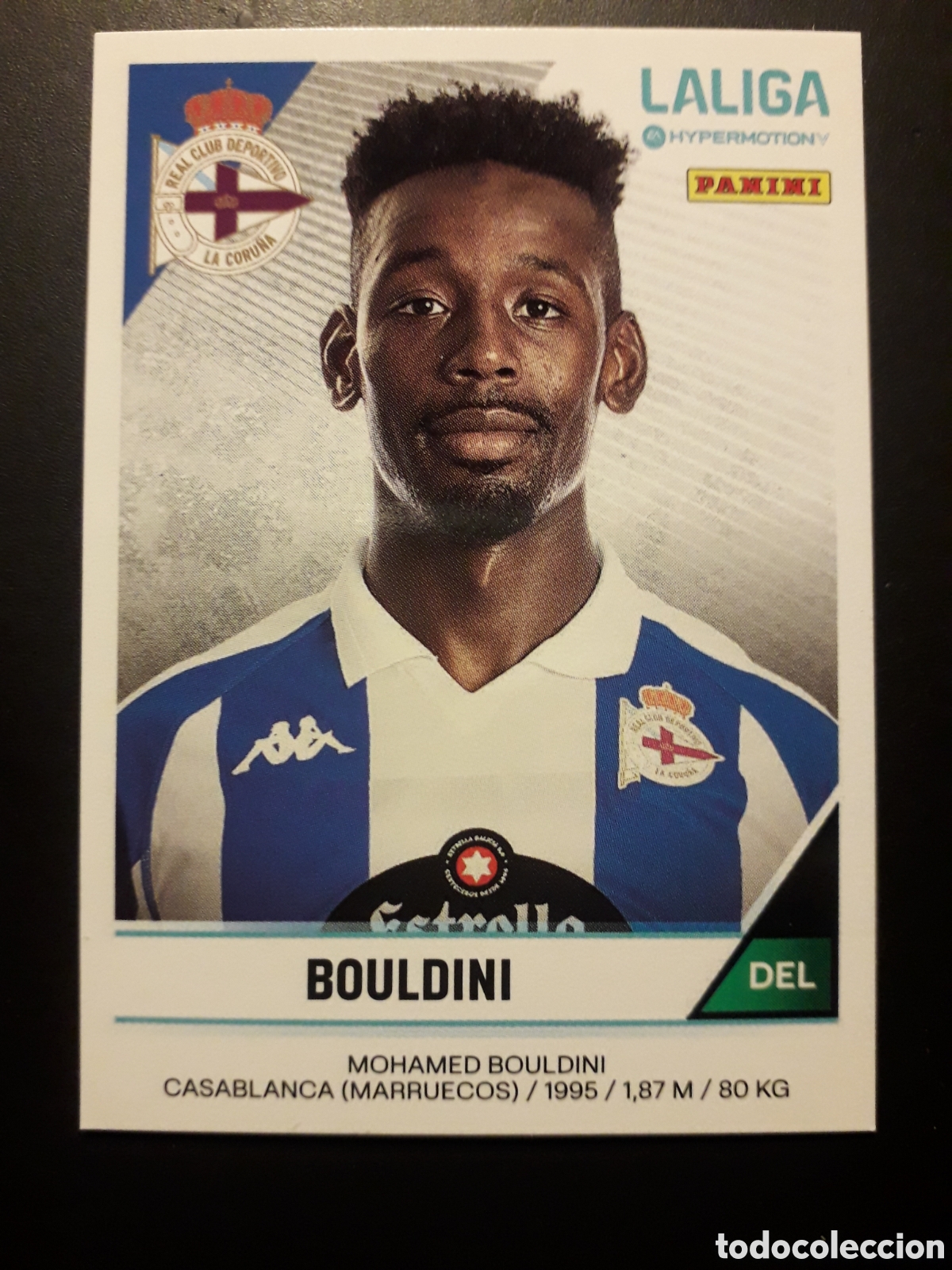 Fu&szlig;ball-Sticker: BOULDINI CORU&Ntilde;A N&deg; 151 LALIGA HYPERMOTION 24 25 2024 2025 PANINI SIN PEGAR PEDIDO M&Iacute;NIMO 3&euro;