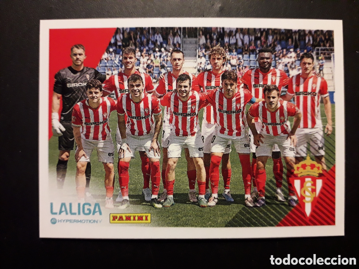 Cartes &agrave; collectionner de Football: EQUIPO SP GIJ&Oacute;N N&deg; 364 LALIGA HYPERMOTION 24 25 2024 2025 PANINI SIN PEGAR PEDIDO M&Iacute;NIMO 3&euro;