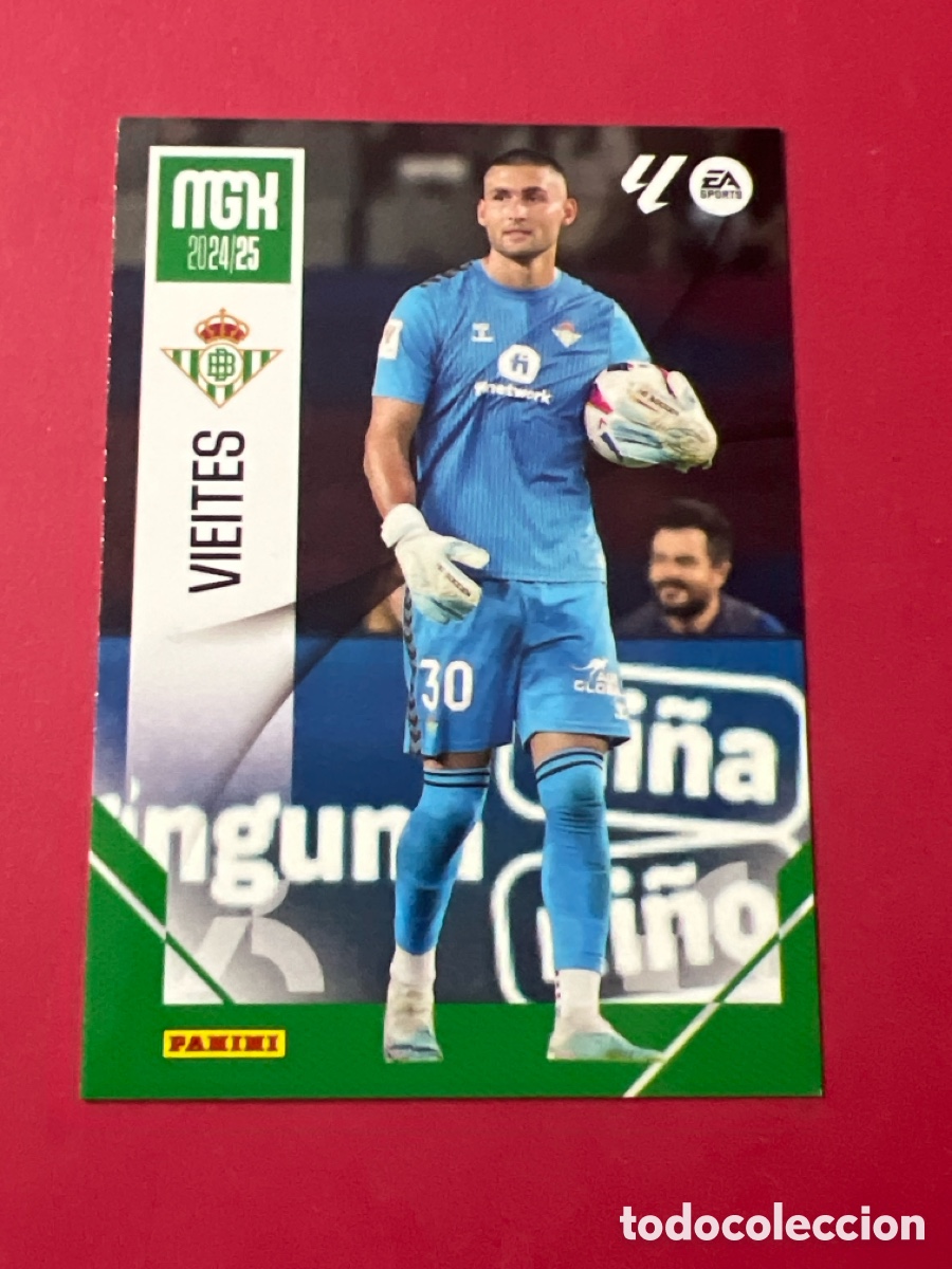 Figurine di Calcio: A1169. VIEITES BETIS MGK N&ordm; 93 24 25 2024 2025 PANINI