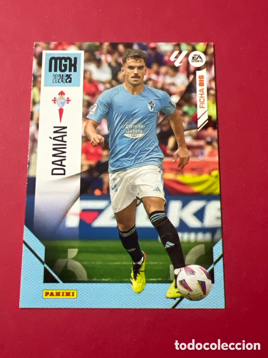 Fu&szlig;ball-Sticker: A1215. 122 BIS DAMI&Aacute;N DEL CELTA MGK 2024 2025 MEGACRACKS 24 25 PANINI