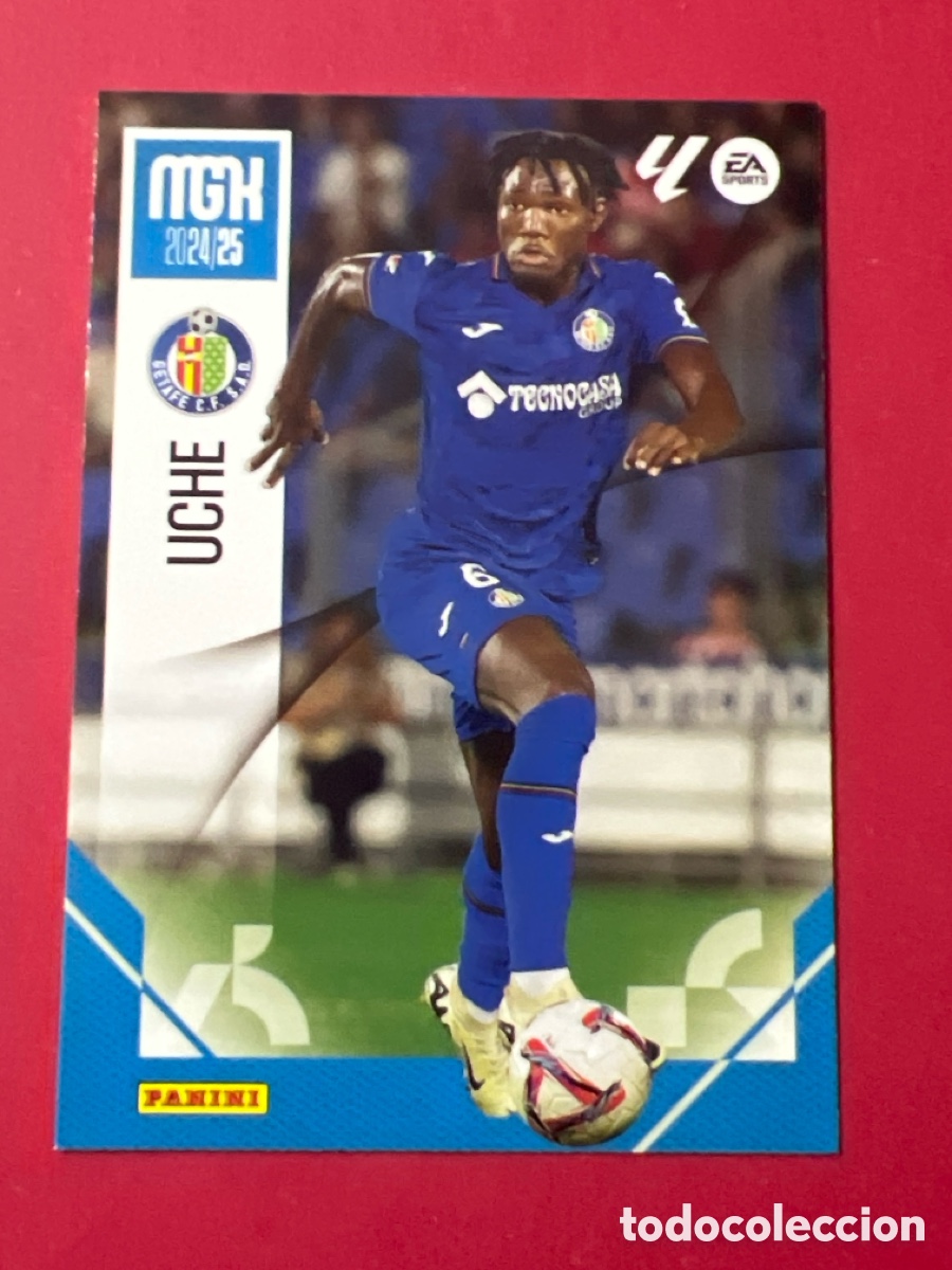 Fu&szlig;ball-Sticker: A1223. UCHE GETAFE MGK N&ordm; 158 24 25 2024 2025 PANINI