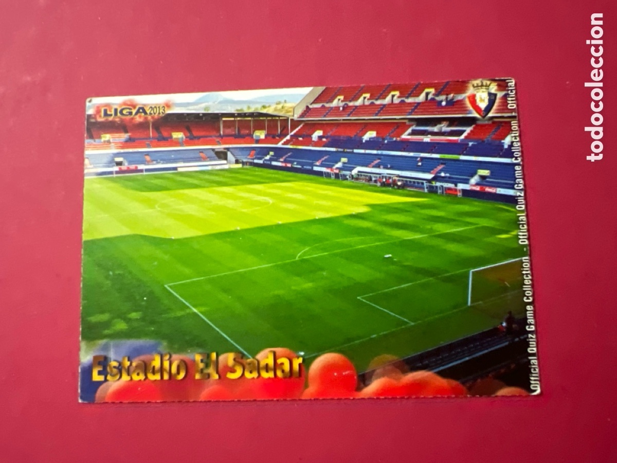 Figurine di Calcio: A1236. Estadio El Sadar 0164 Osasuna - Liga 2013 - Mundicromo - Quiz Game