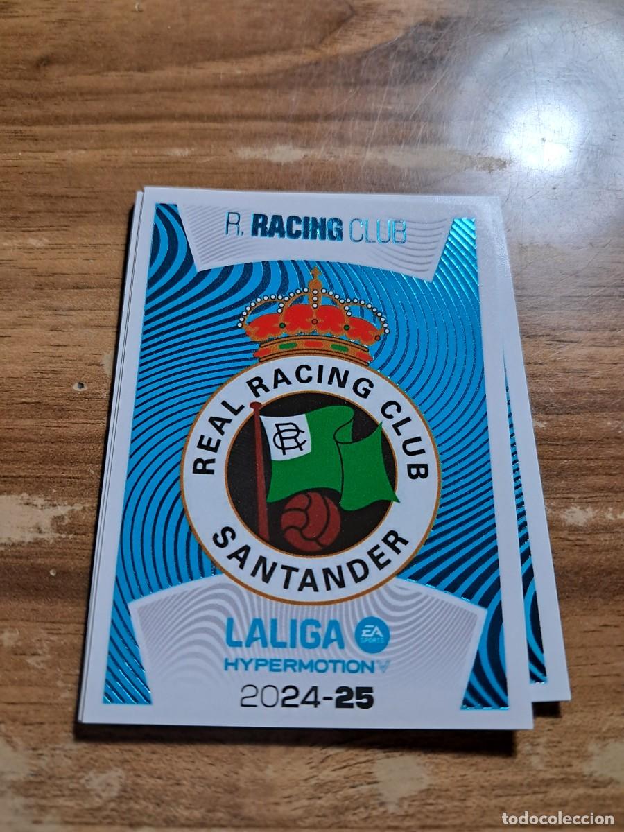 Cromos de F&uacute;tbol: CROMO COLECCIONES ESTE TEMPORADA 24/25: ESCUDO LA LIGA HYPERMOTION RACING, N&deg; 19