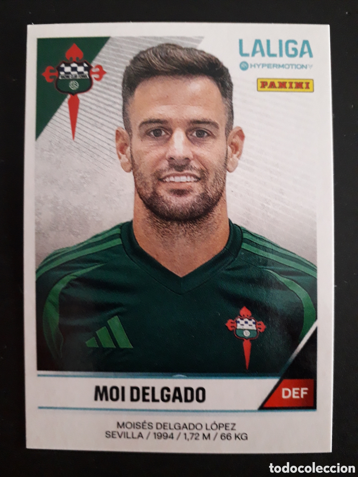 Cartes &agrave; collectionner de Football: MOI DELGADO FERROL N&deg; 218 LALIGA HYPERMOTION 24 25 2024 2025 PANINI SIN PEGAR PEDIDO M&Iacute;NIMO 3&euro;.