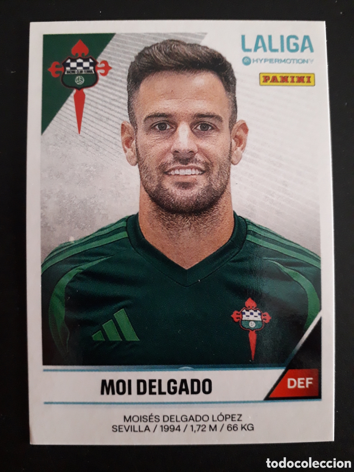 Cartes &agrave; collectionner de Football: MOI DELGADO FERROL N&deg; 218 LALIGA HYPERMOTION 24 25 2024 2025 PANINI SIN PEGAR PEDIDO M&Iacute;NIMO 3&euro;