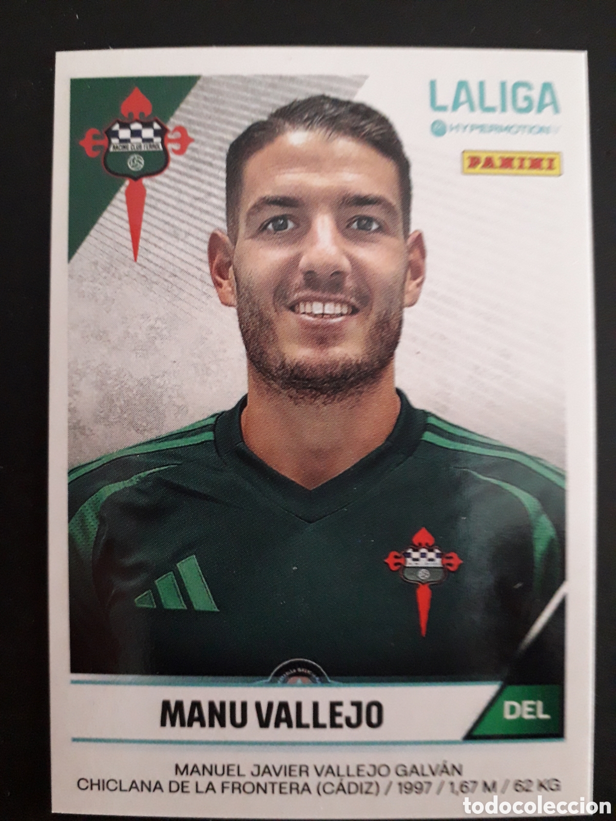 Cartes &agrave; collectionner de Football: MANU VALLEJO FERROL N&deg; 227B LALIGA HYPERMOTION 24 25 2024 2025 PANINI SIN PEGAR PEDIDO M&Iacute;NIMO 3&euro;
