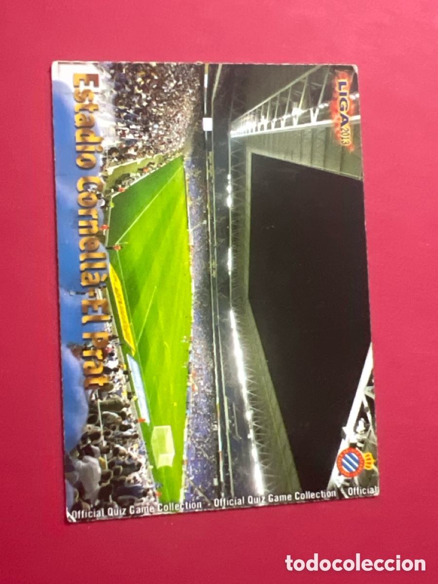 Fu&szlig;ball-Sticker: 0353 353 ESTADIO CORNELLA EL PRAT - RCD ESPANYOL OFFICIAL QUIZ GAME COLLECTION 2013 MUNDICROMO 13