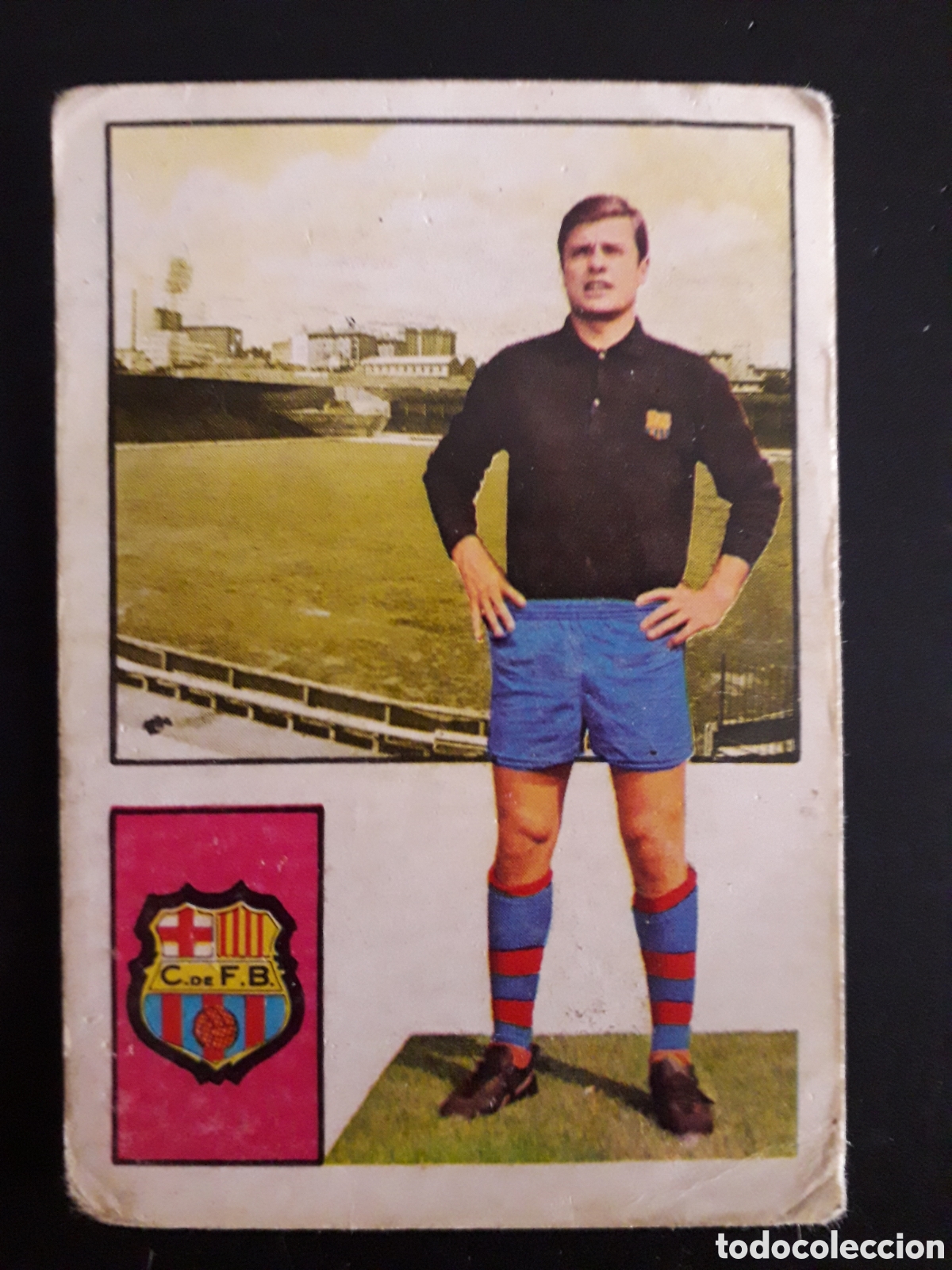 Fu&szlig;ball-Sticker: MORA FC BARCELONA FHER 1974-1975 74-75 SIN PEGAR PEDIDO M&Iacute;NIMO 3&euro;.