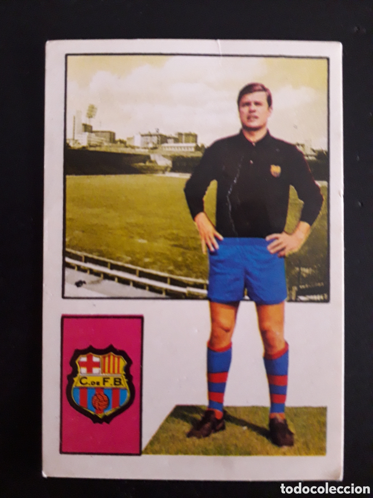 Fu&szlig;ball-Sticker: MORA FC BARCELONA FHER 1974-1975 74-75 SIN PEGAR PEDIDO M&Iacute;NIMO 3&euro;