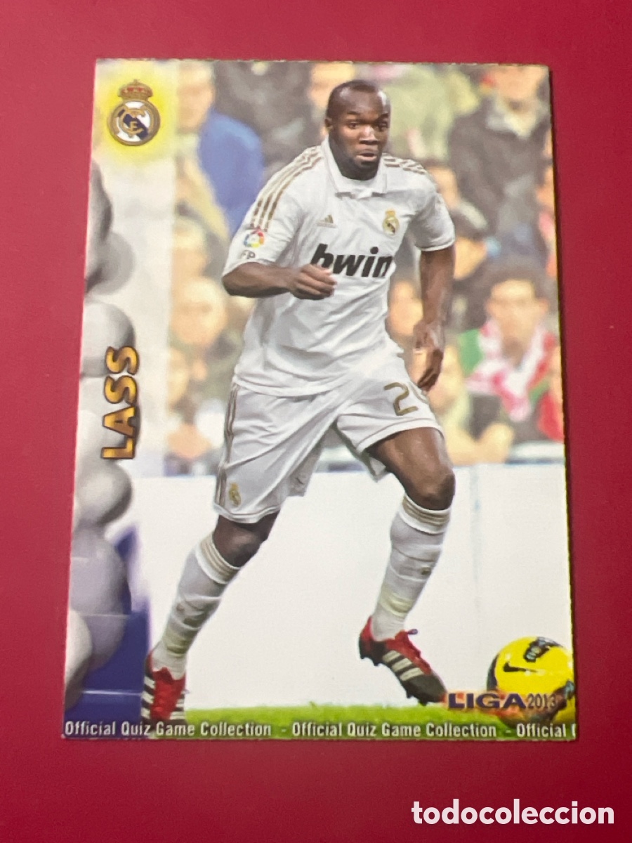 Cromos de Futebol: A1313. CROMO - N&ordm; 0017 - LASS - REAL MADRID - QUIZ GAME LIGA 2013 (2012 / 2013) - MUNDICROMO