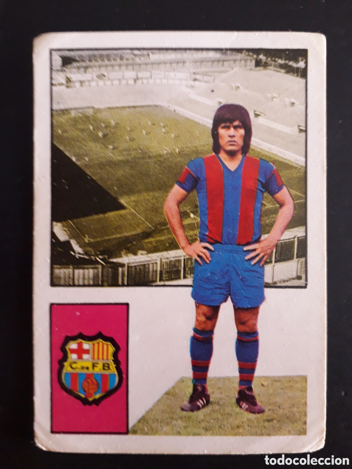 Fu&szlig;ball-Sticker: SOTIL FC BARCELONA FHER 1974-1975 74-75 SIN PEGAR PEDIDO M&Iacute;NIMO 3&euro;.