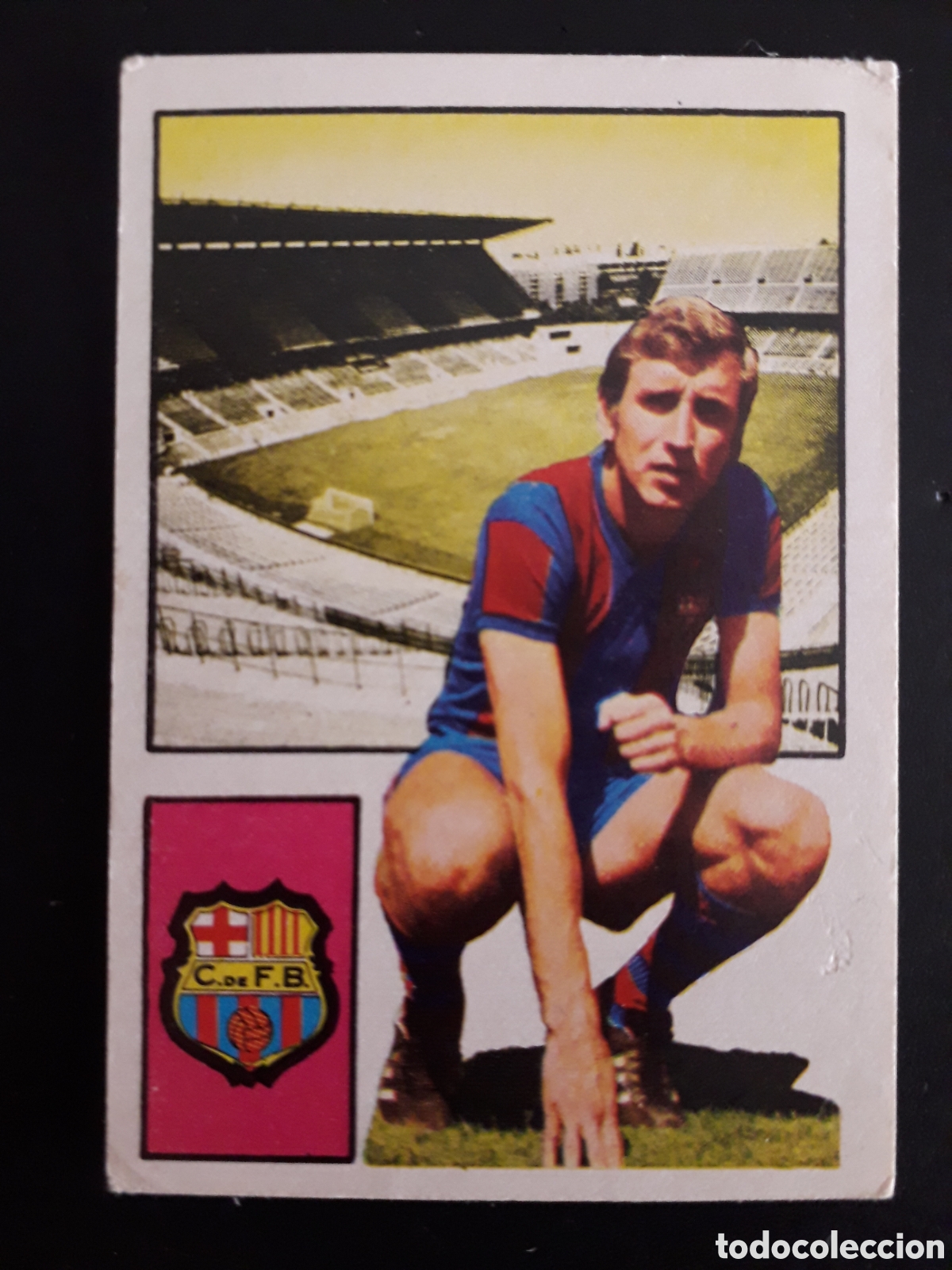 Fu&szlig;ball-Sticker: REXACH FC BARCELONA FHER 1974-1975 74-75 SIN PEGAR PEDIDO M&Iacute;NIMO 3&euro;