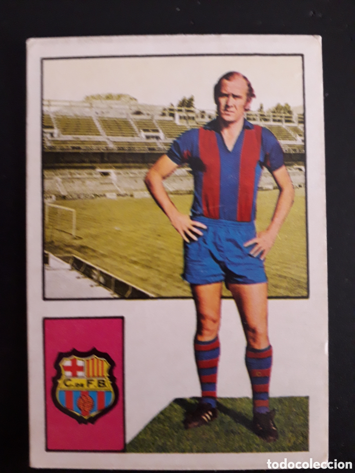 Fu&szlig;ball-Sticker: MARCIAL FC BARCELONA FHER 1974-1975 74-75 SIN PEGAR PEDIDO M&Iacute;NIMO 3&euro;