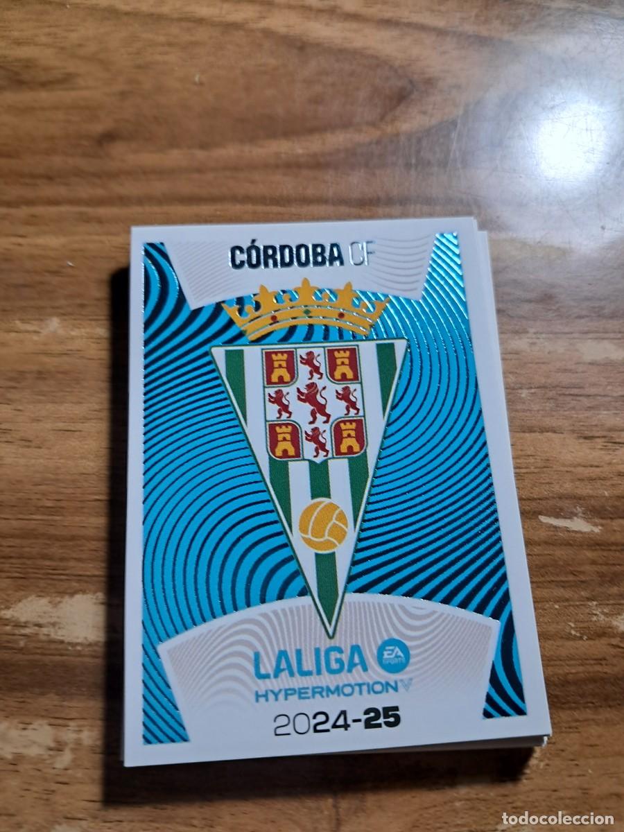 Cromos de F&uacute;tbol: CROMO COLECCIONES ESTE TEMPORADA 24/25: ESCUDO LA LIGA HYPERMOTION C&Oacute;RDOBA, N&deg; 7