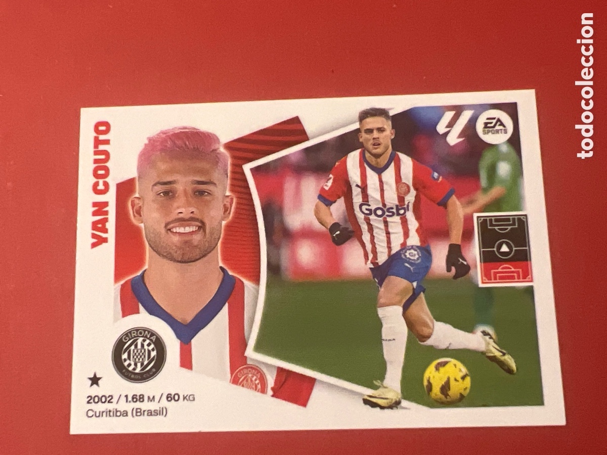 Figurine di Calcio: C7133. CROMO ESTE PANINI - LIGA 2024-25 (24 - 25) - N&ordm; 6 - YAN COUTO - GIRONA