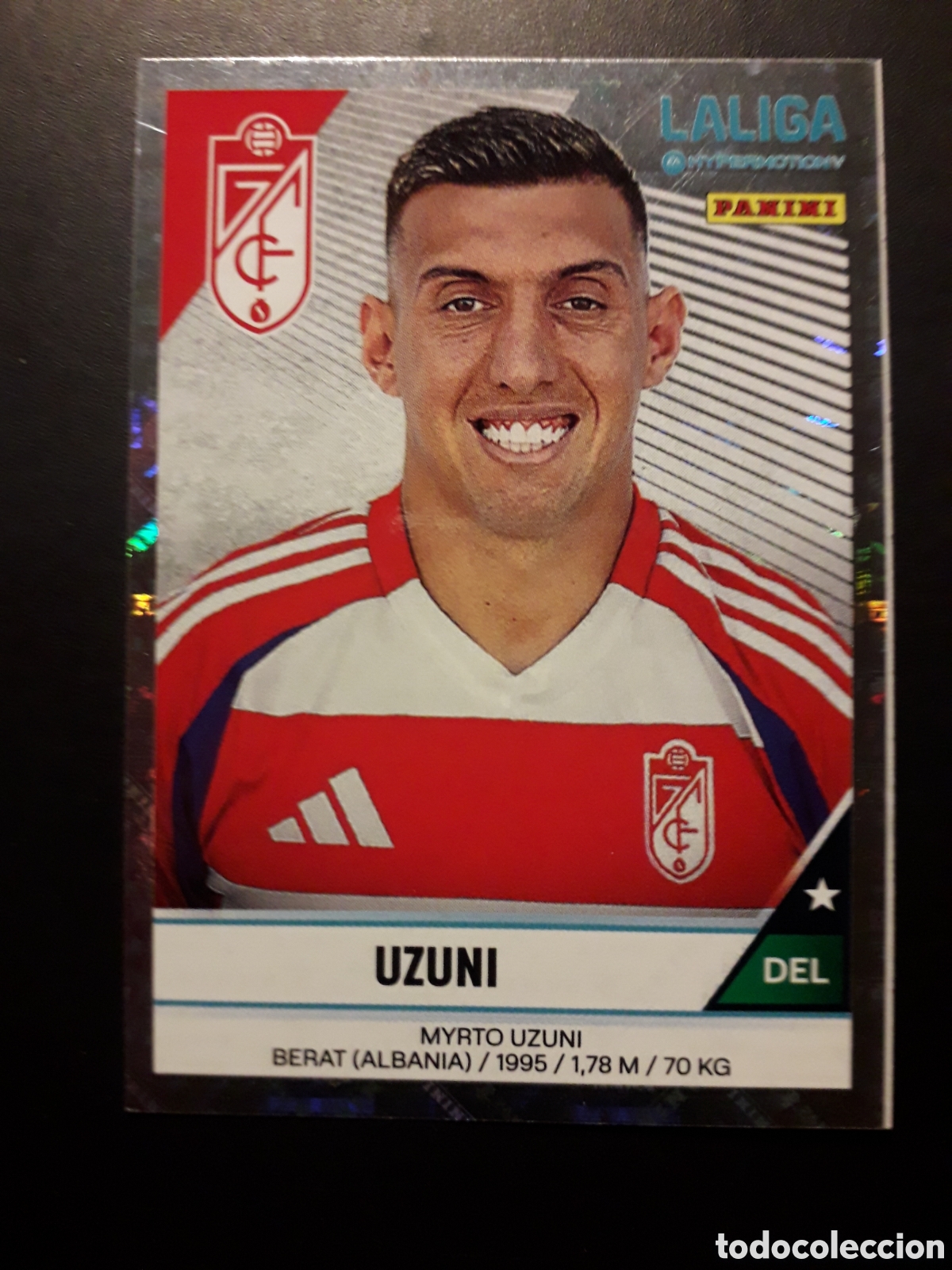 Cartes &agrave; collectionner de Football: UZUNI GRANADA N&deg; 248 LALIGA HYPERMOTION 24 25 2024 2025 PANINI SIN PEGAR PEDIDO M&Iacute;NIMO 3&euro;
