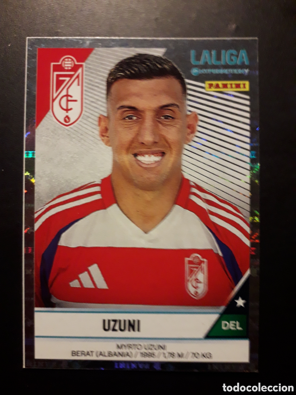 Cartes &agrave; collectionner de Football: UZUNI GRANADA N&deg; 248 LALIGA HYPERMOTION 24 25 2024 2025 PANINI SIN PEGAR PEDIDO M&Iacute;NIMO 3&euro;