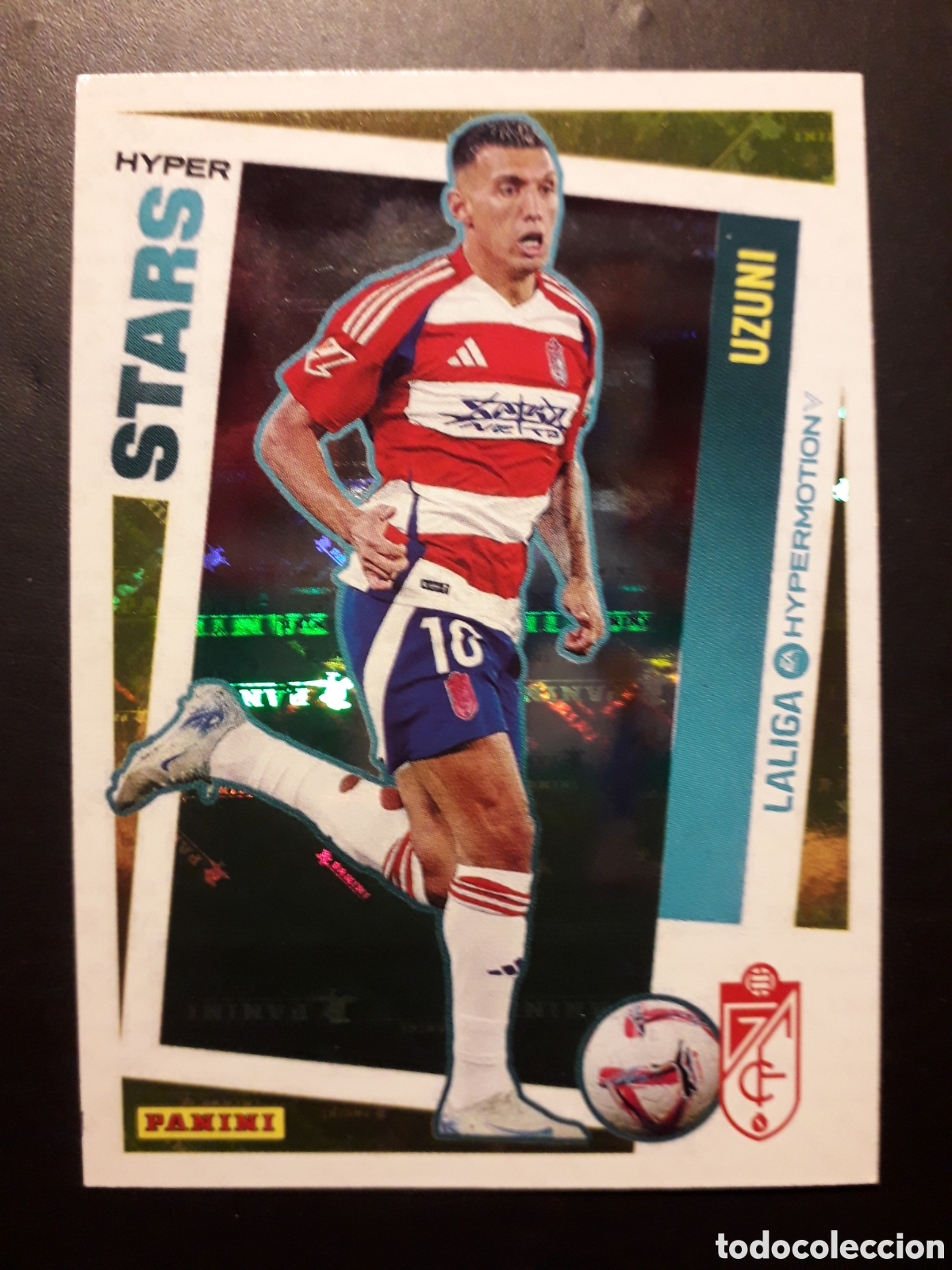 Cartes &agrave; collectionner de Football: UZUNI GRANADA N&deg; 464 HYPER STARS LALIGA HYPERMOTION 24 25 2024 2025 PANINI SIN PEGAR PEDIDO M&Iacute;NIM 3&euro;