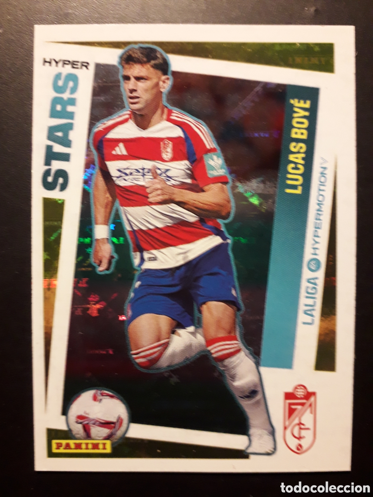 Cartes &agrave; collectionner de Football: LUCAS BOY&Eacute; GRANADA N&deg; 441 HYPER STARS LALIGA HYPERMOTION 24 25 2024 2025 PANINI PEDIDO M&Iacute;NIMO 3&euro;