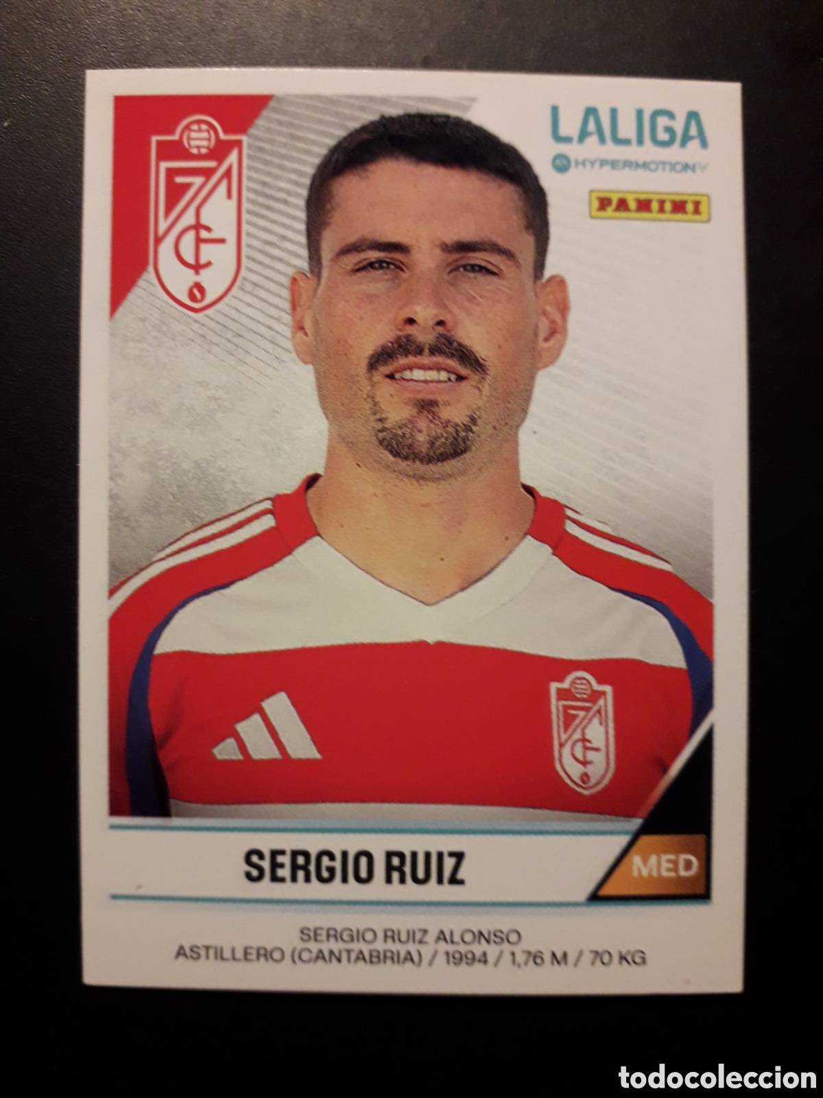 Cartes &agrave; collectionner de Football: SERGIO RUIZ GRANADA N&deg; 240 LALIGA HYPERMOTION 24 25 2024 2025 PANINI SIN PEGAR PEDIDO M&Iacute;NIMO 3&euro;