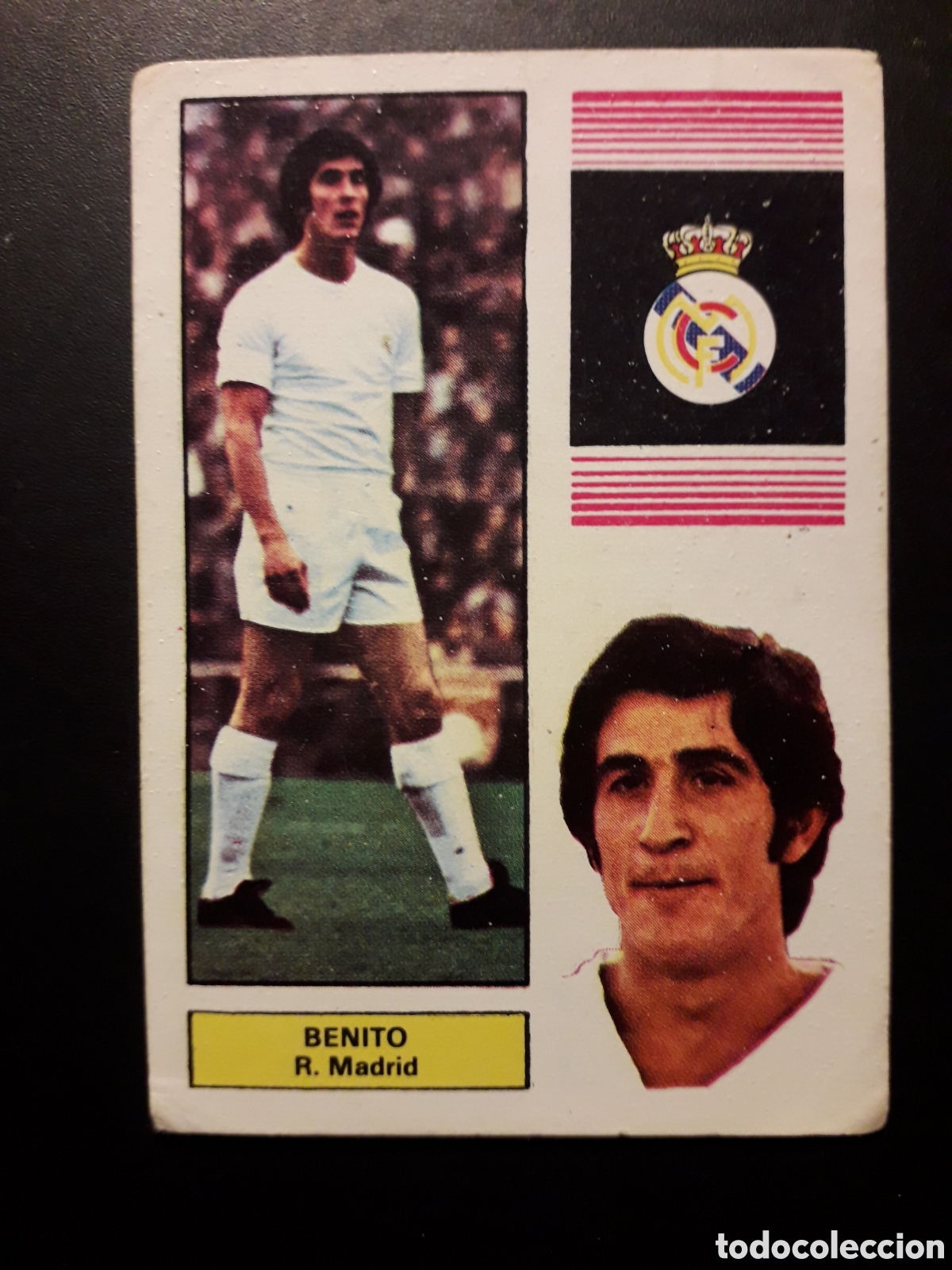Cartes &agrave; collectionner de Football: BENITO REAL MADRID FHER 1974-1975 74-75 SIN PEGAR PEDIDO M&Iacute;NIMO 3&euro;