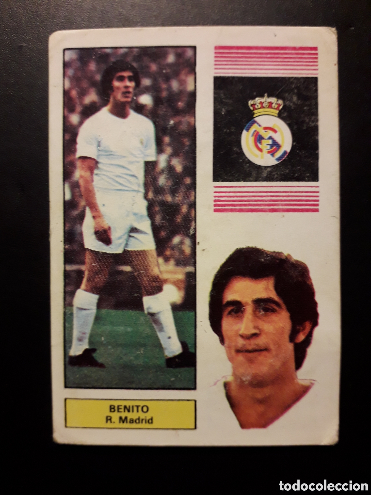 Cartes &agrave; collectionner de Football: BENITO REAL MADRID FHER 1974-1975 74-75 SIN PEGAR PEDIDO M&Iacute;NIMO 3&euro;
