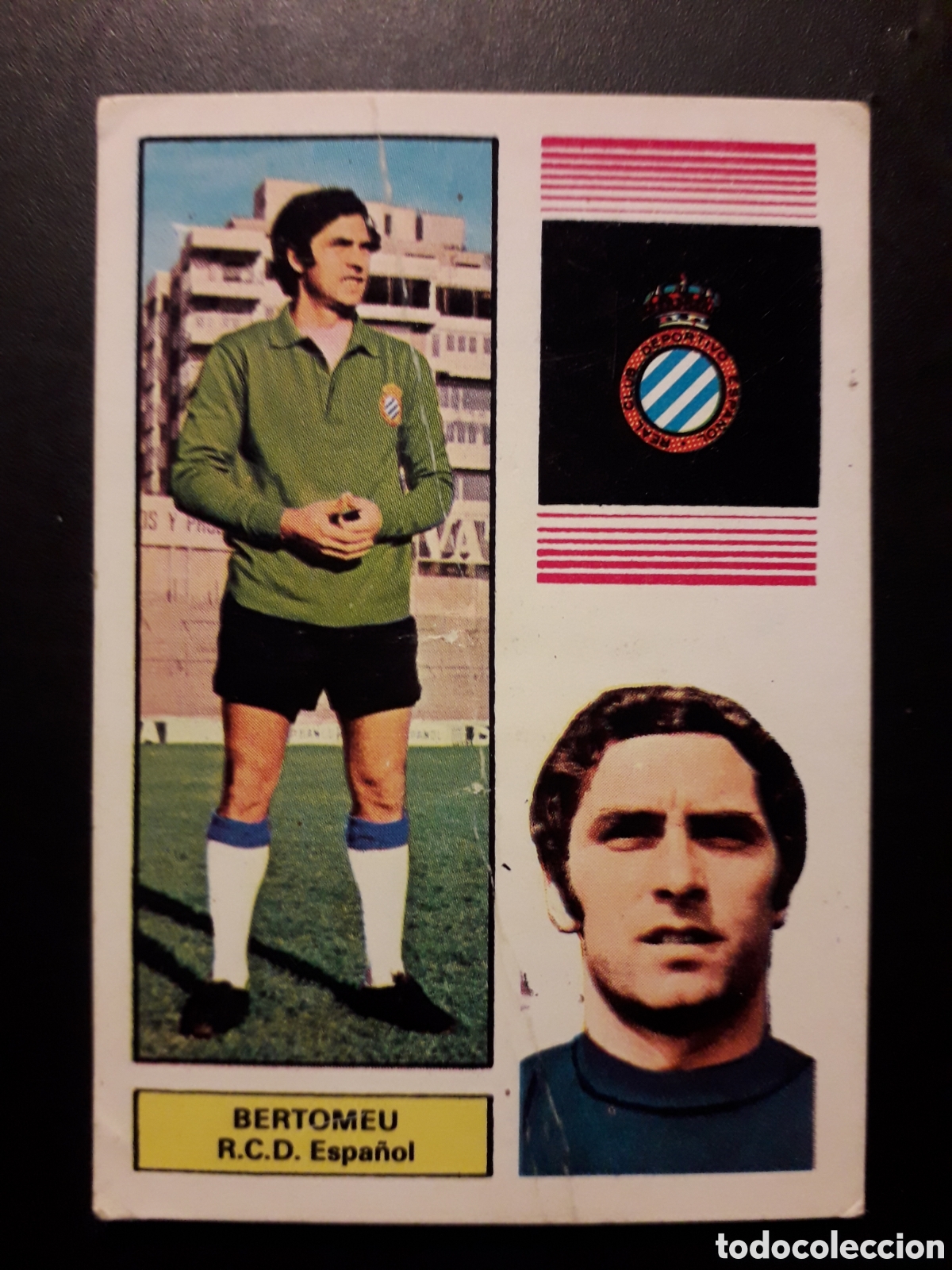 Cartes &agrave; collectionner de Football: BERTOMEU RCD ESPA&Ntilde;OL FHER 1974-1975 74-75 SIN PEGAR, ARRUGAS, PEDIDO M&Iacute;NIMO 3&euro;