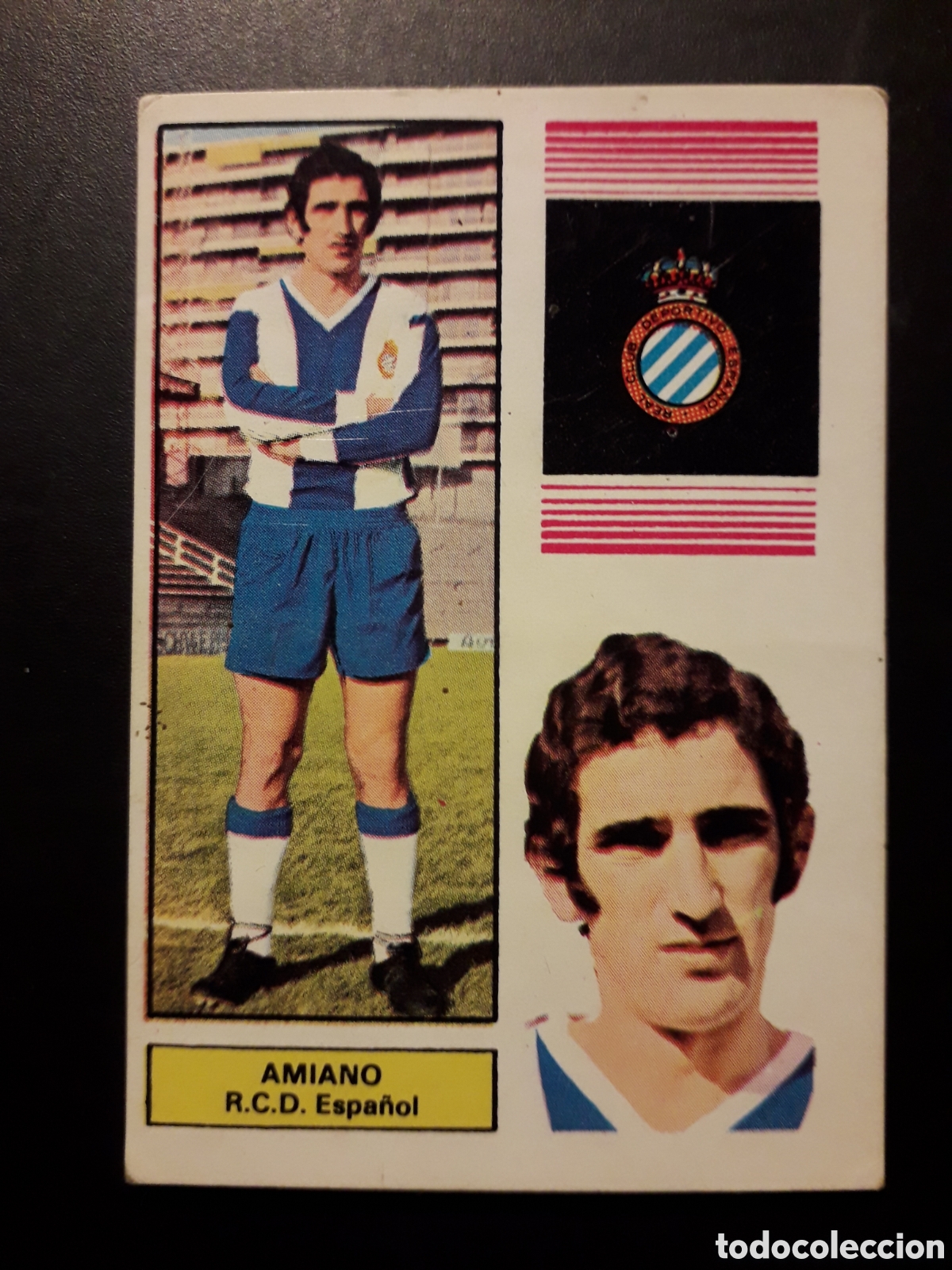 Cartes &agrave; collectionner de Football: AMIANO RCD ESPA&Ntilde;OL FHER 1974-1975 74-75 SIN PEGAR, PEDIDO M&Iacute;NIMO 3&euro;