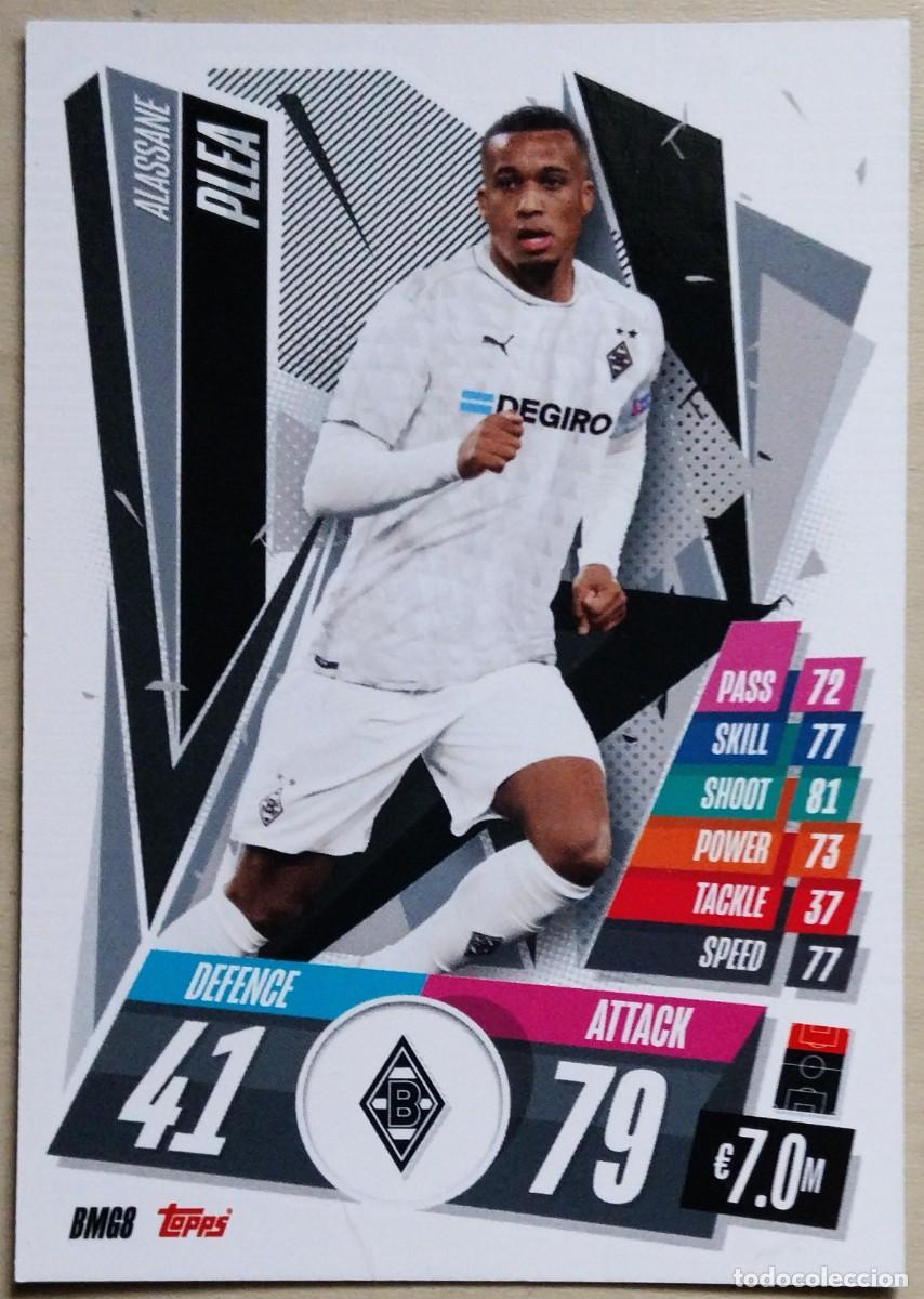 Football Stickers: BM8 PLEA BORUSSIA MONCHENGLADBACH CHAMPIONS LEAGUE 20 21 FICHAS ALBUM TOPPS MATCH ATTAX 2020 2021