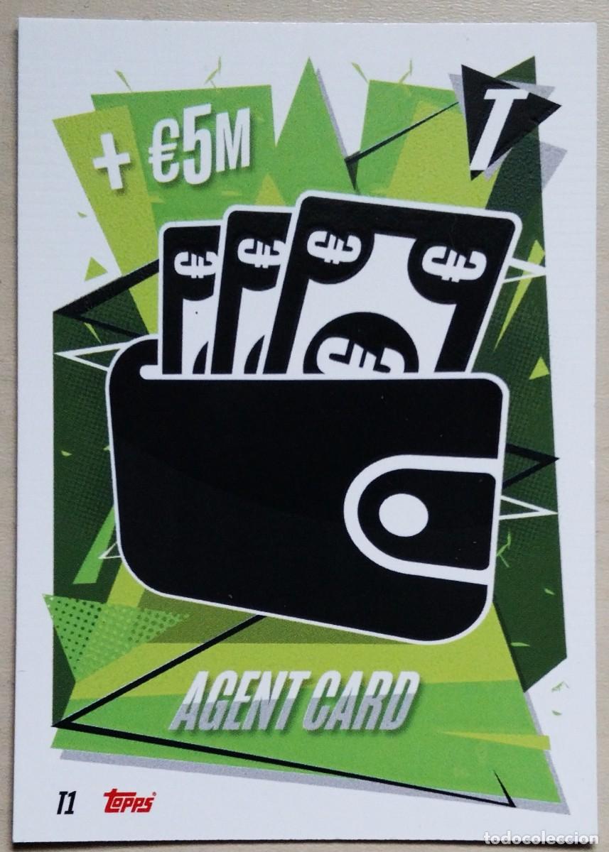 Figurine di Calcio: T1 AGENT CARD CHAMPIONS LEAGUE 20 21 FICHAS ALBUM TOPPS MATCH ATTAX 2020 2021