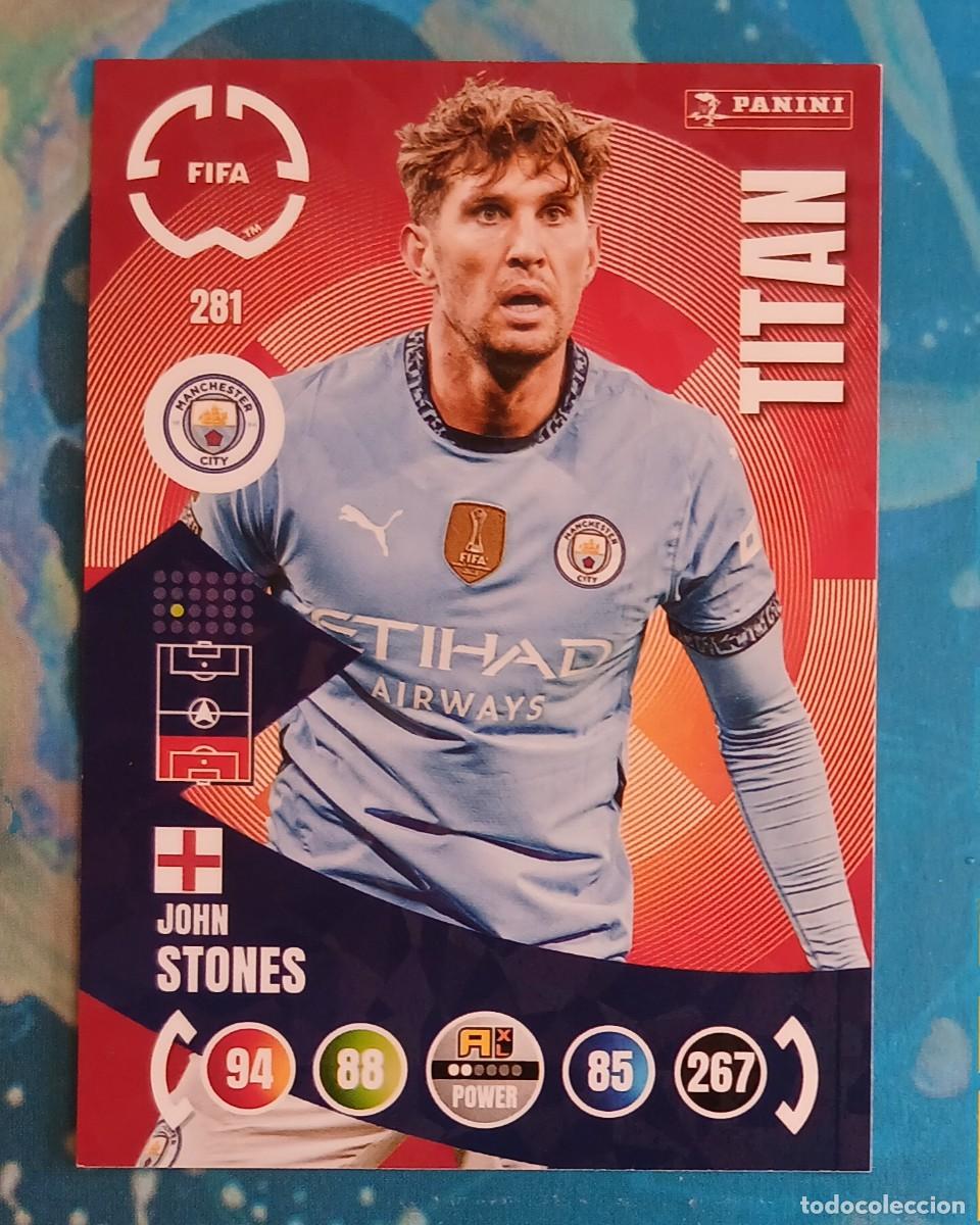 Cromos de f&uacute;tbol: CROMO n&ordm; 281 STONES CITY TITAN FIFA CLUB WORLD CUP 2025 ADRENALYN XL DE PANINI. Nuevo.