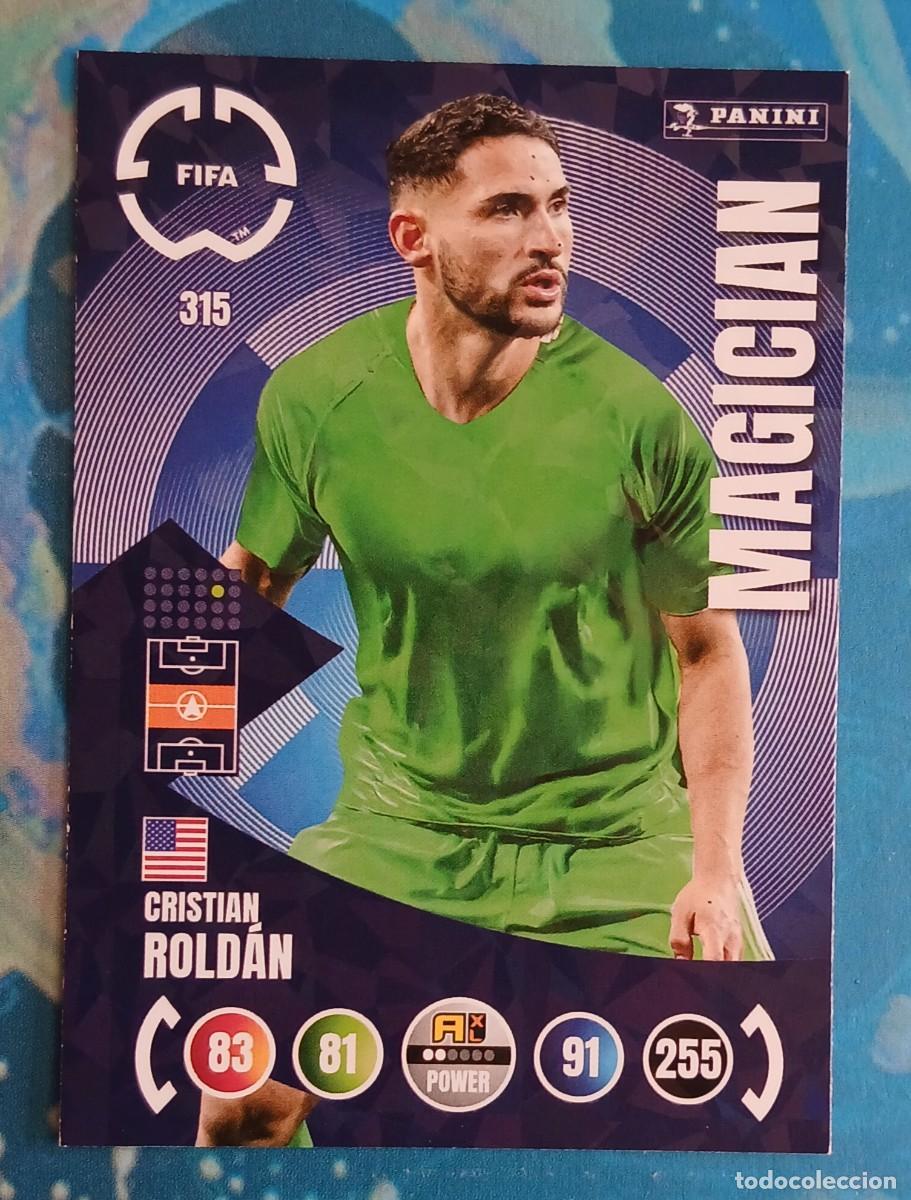 Cromos de f&uacute;tbol: CROMO n&ordm; 315 CRISTIAN ROLD&Aacute;N MAGICIAN FIFA CLUB WORLD CUP 2025 ADRENALYN XL DE PANINI. Nuevo.