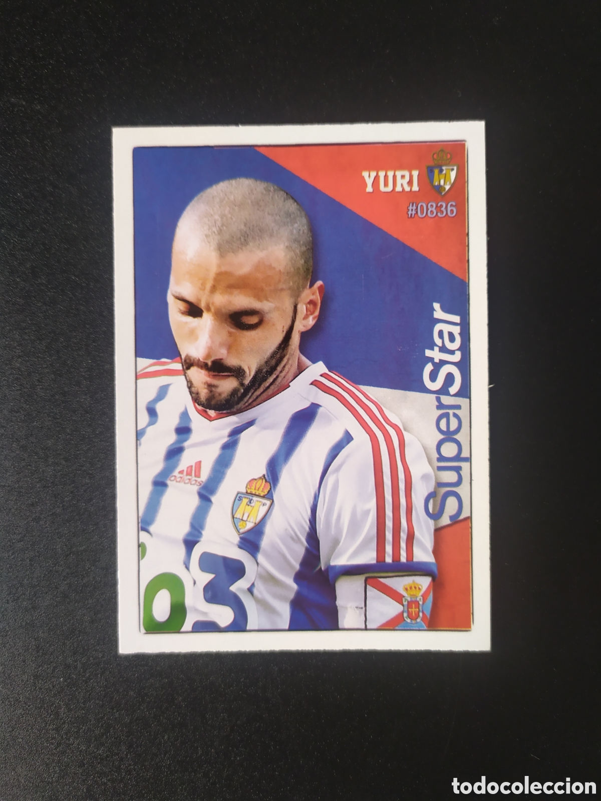 Cromos de Futebol: Mundicromo fichas Liga 2015 2016 15 16 Yuri superstar n&deg; 836 Ponferradina
