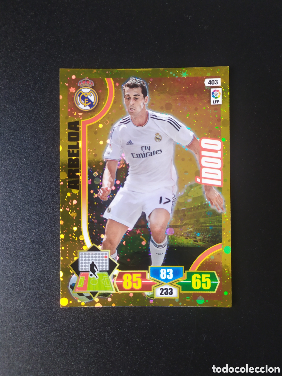 Cromos de Futebol: Adrenalyn 2013 2014 13 14 panini Arbeloa idolo n&deg; 403 Real Madrid