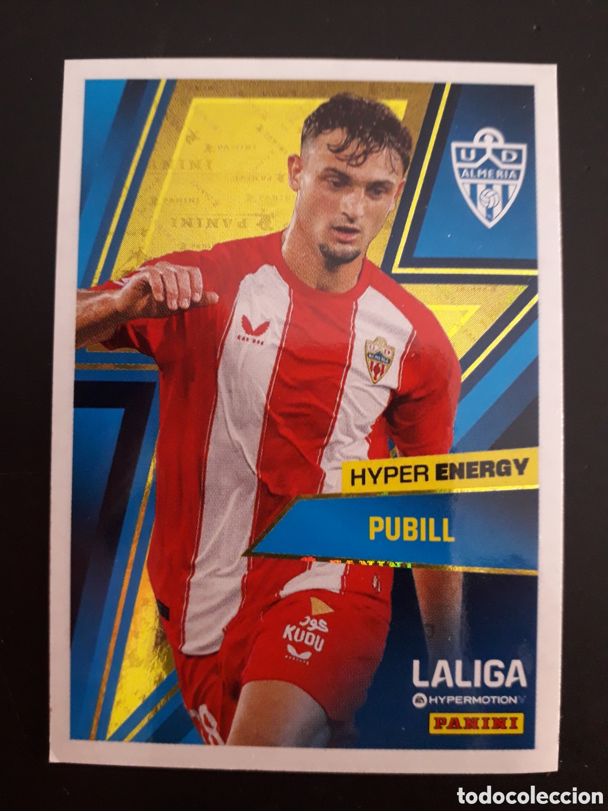 Cartes &agrave; collectionner de Football: PUBILL ALMER&Iacute;A N&deg; 470 HYPER ENERGY LALIGA HYPERMOTION 24 25 2024 2025 PANINI SIN PEG PEDIDO M&Iacute;NIM 3&euro;