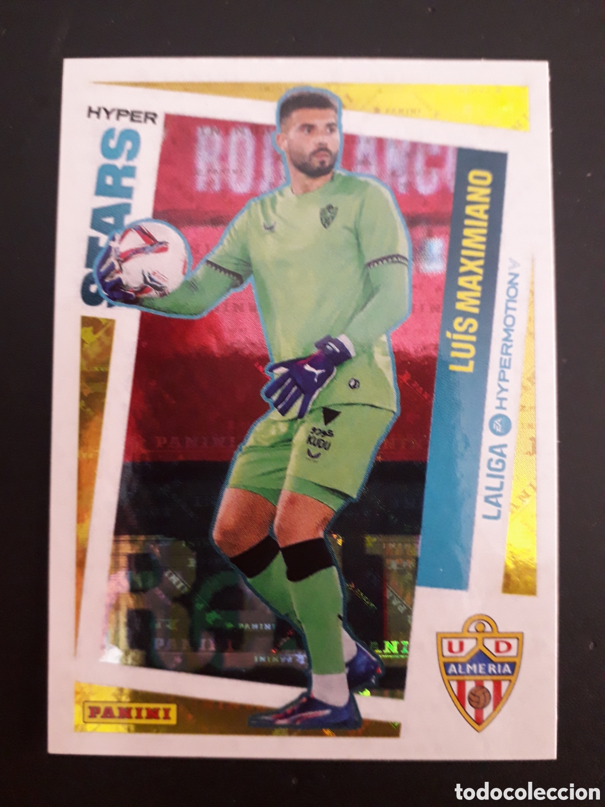 Cartes &agrave; collectionner de Football: LU&Iacute;S MAXIMILIANO ALMER&Iacute;A N&deg; 443 HYPER STARS LALIGA HYPERMOTION 24 25 2024 2025 PANINI PEDIDO M&Iacute;NI 3&euro;