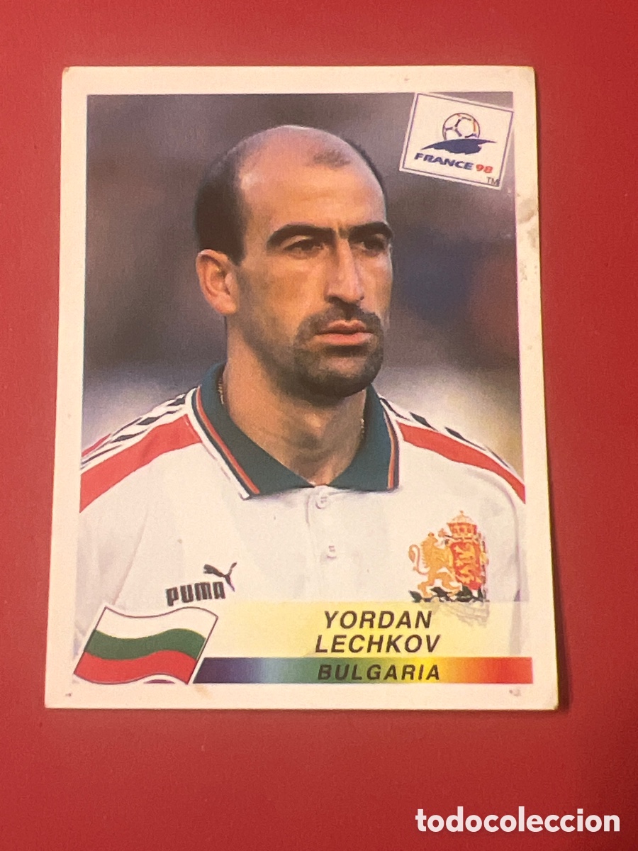 Figurine di Calcio: C6046. CROMO ALBUM FRANCIA 98 PANINI N&ordm; 291 LECHKOV (BULGARIA) FRANCE MUNDIAL FUTBOL 1998