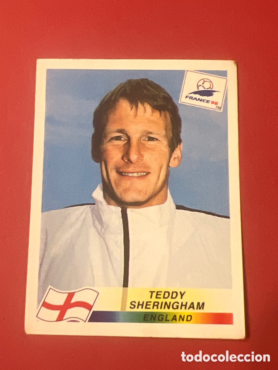 Figurine di Calcio: C6358. TEDDY SHERINGHAM 475 INGLATERRA PANINI FRANCIA 1998 98 SIN PEGAR NUNCA PEGADO