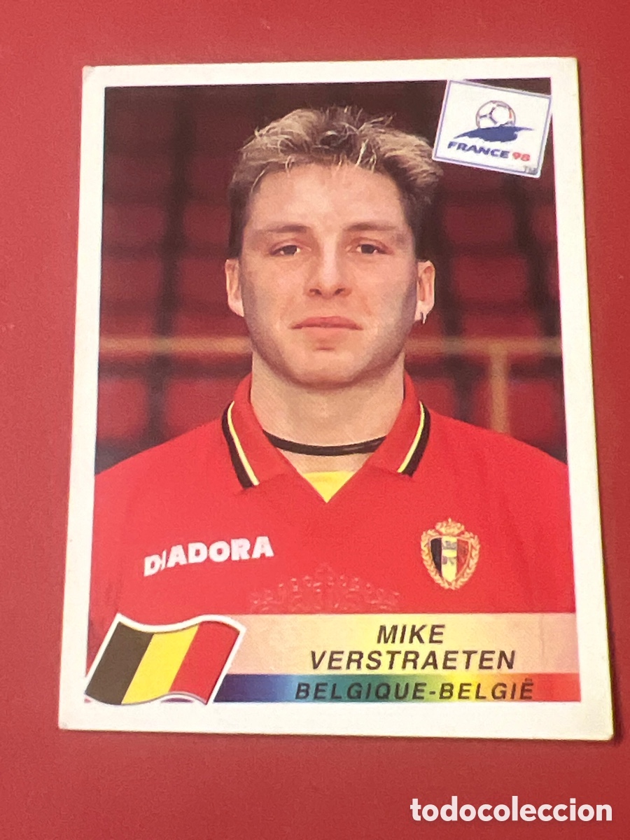 Cromos de f&uacute;tbol: A669. VERSTRAETEN BELGICA PANINI 1998 MUNDIAL CROMO FUTBOL FRANCIA 98 - SIN PEGAR - 322