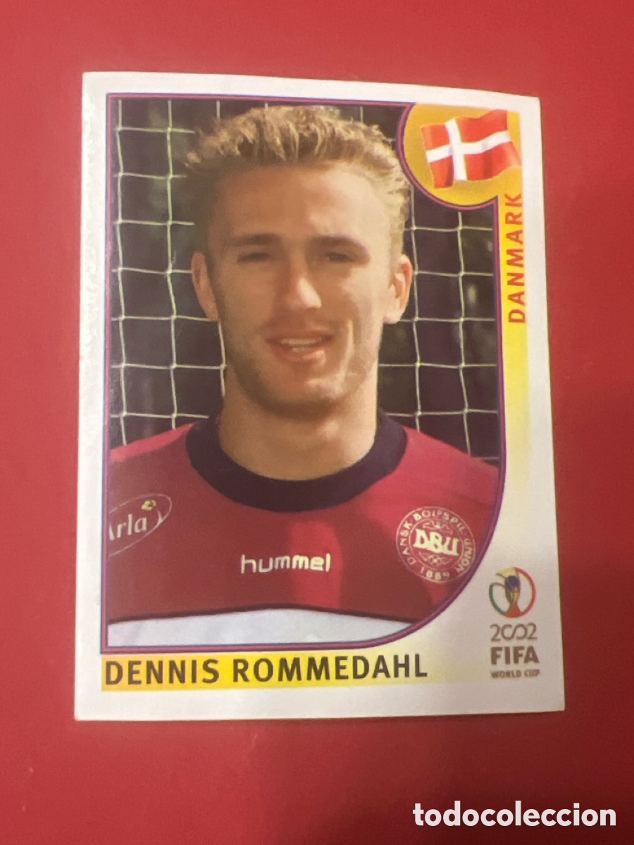 Cartes &agrave; collectionner de Football: PANINI KOREA JAPAN JAPON 02 FIFA WORLD CUP MUNDIAL 2002 NUNCA PEGADO DINAMARCA N&ordm; 94 ROMMEDAHL
