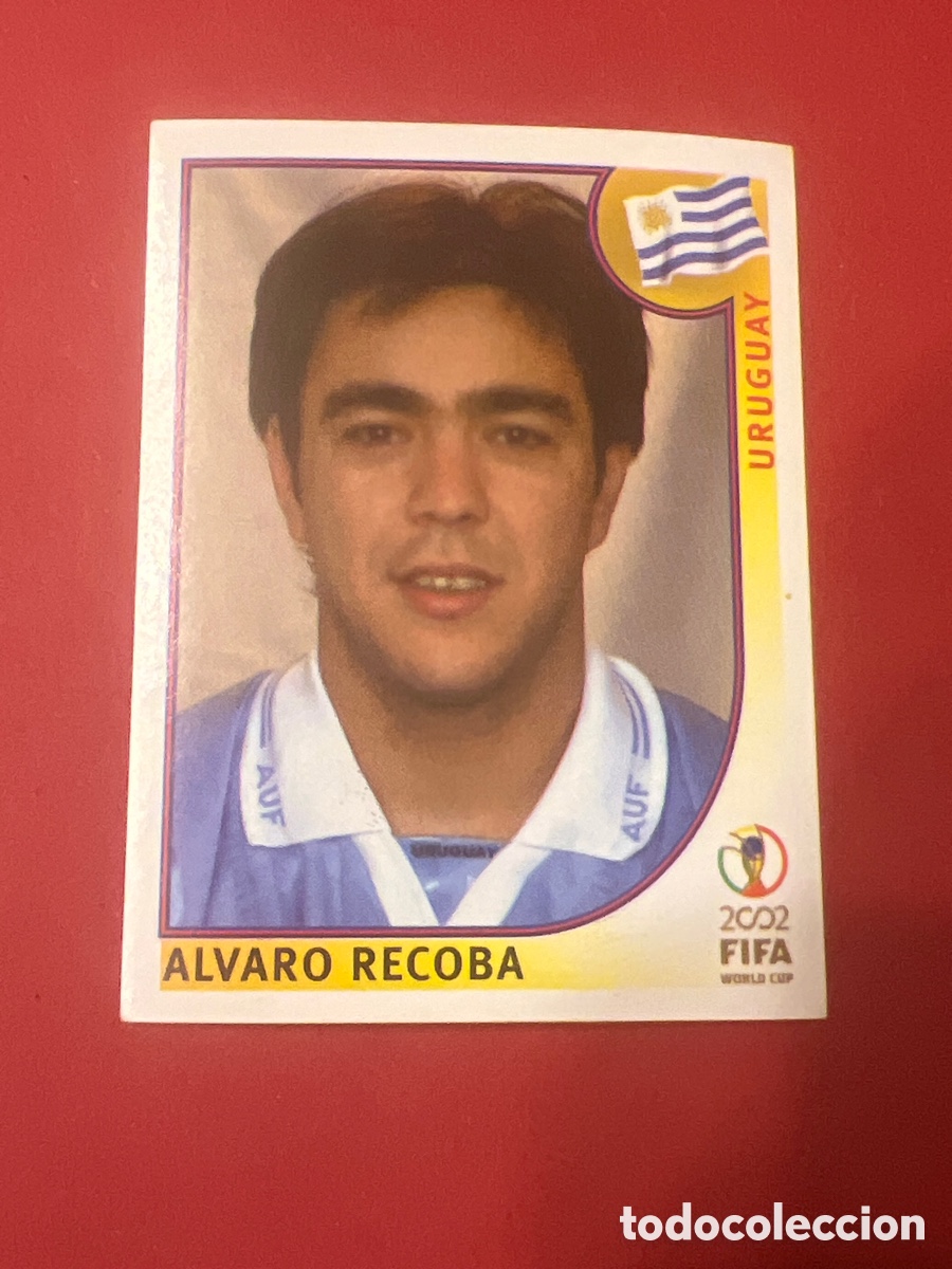Figurine di Calcio: C7241. PANINI 2002 FIFA WORLD CUP KOREA JAPAN N&ordm; 75 RECOBA URUGUAY MUNDIAL COREA JAPON 02