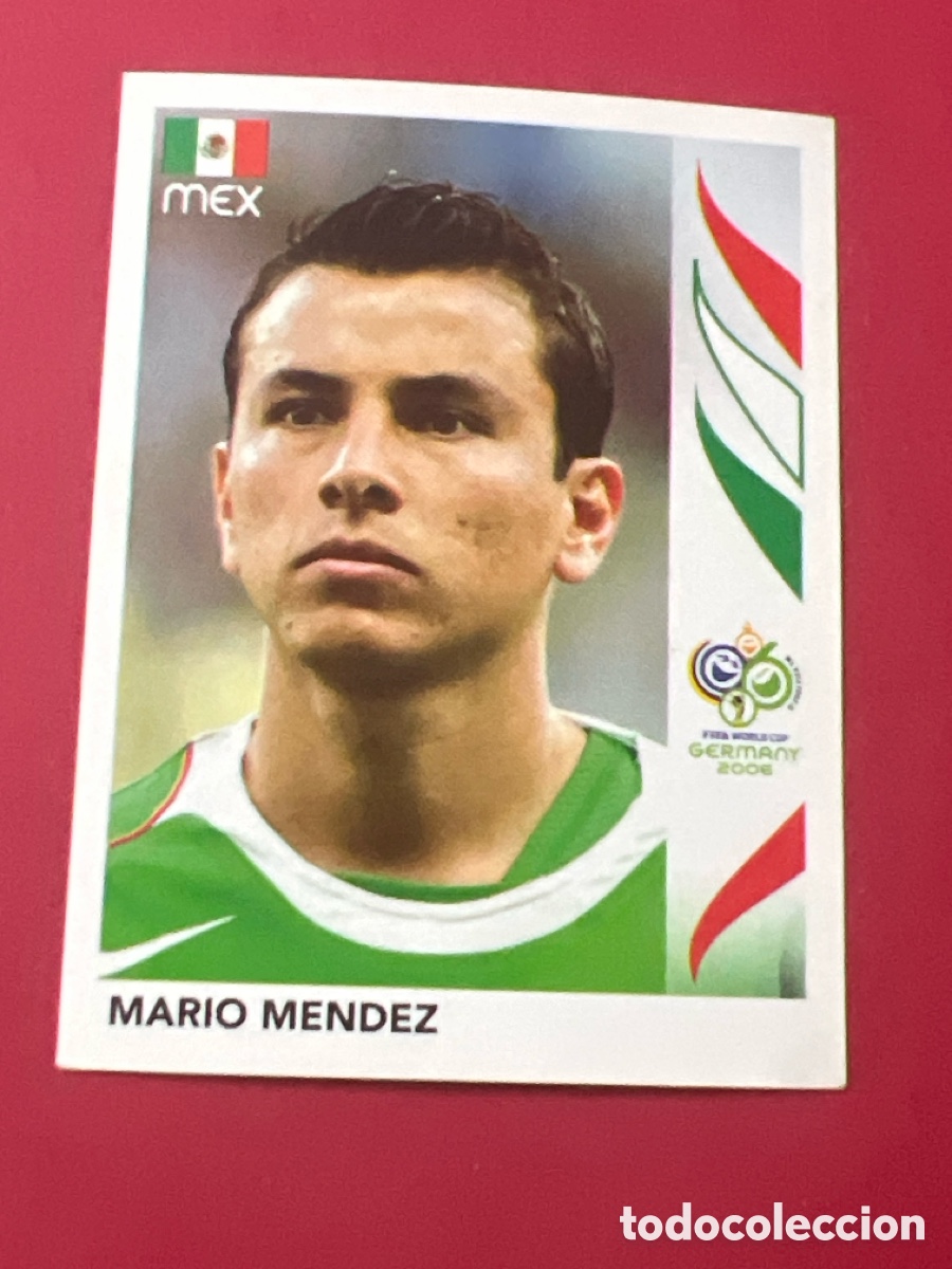 Figurine di Calcio: C621. CROMO n&ordm; 248 MARIO M&Eacute;NDEZ MEXICO FIFA WORLD CUP GERMANY 2006 DE PANINI.