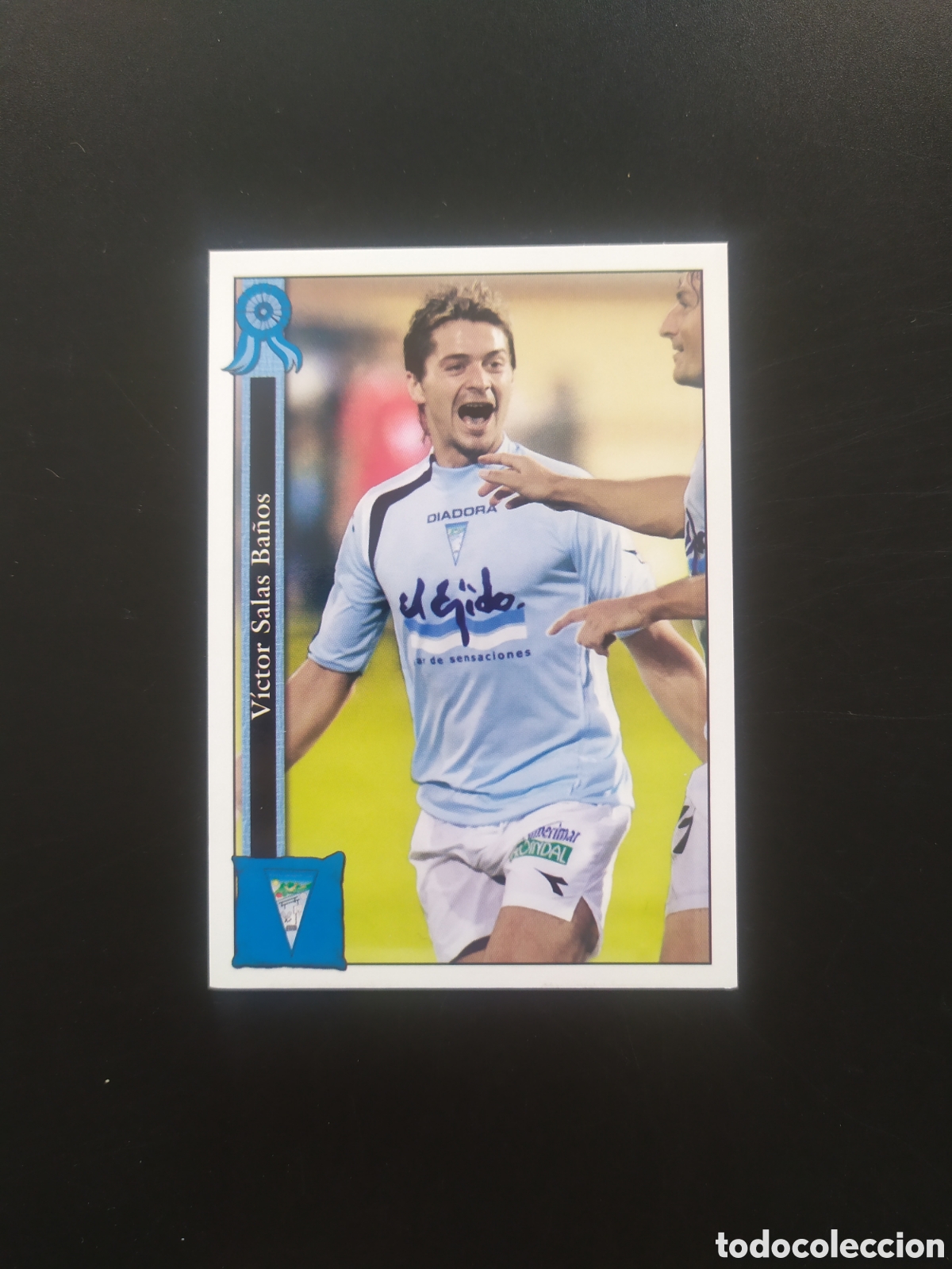 Cromos de f&uacute;tbol: Mundicromo fichas Liga 2005 2006 05 06 V&iacute;ctor Salas n&deg; 897 Poli Ejido