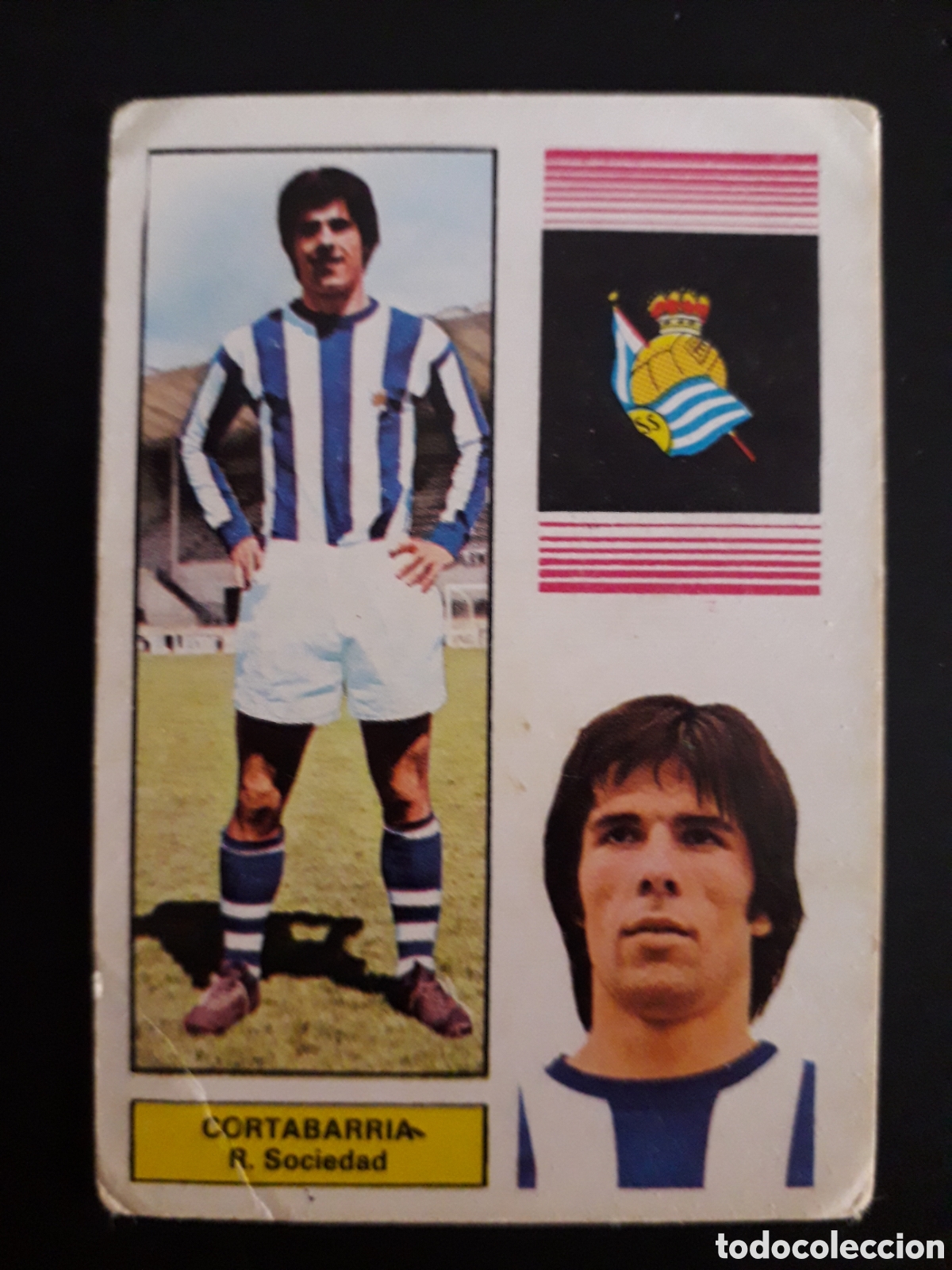Cartes &agrave; collectionner de Football: CORTABARR&Iacute;A REAL SOCIEDAD FHER 1974-1975 74-75 SIN PEGAR PEDIDO M&Iacute;NIMO 3&euro;.