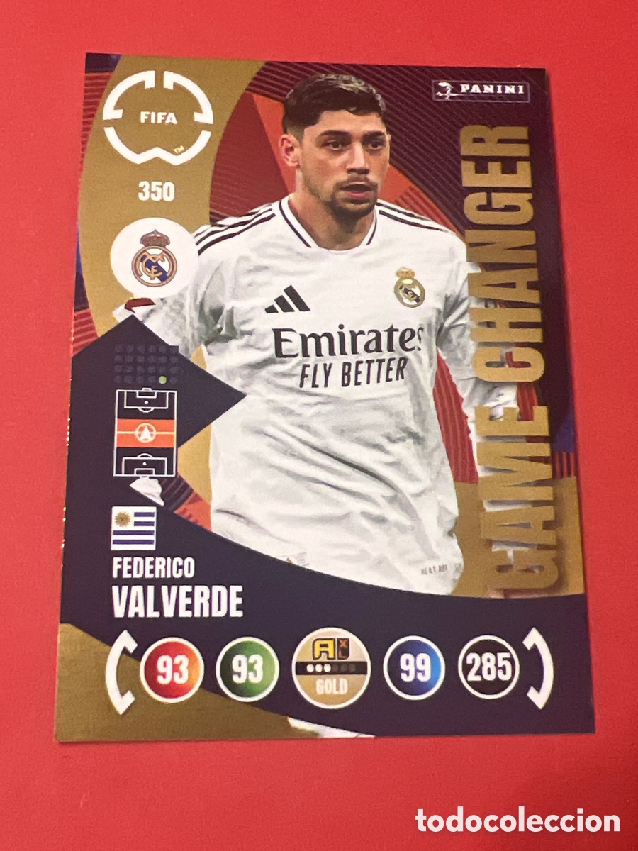 Figurine di Calcio: C7819. ADRENALYN XL 2025 - CLUB WORLD CUP - VALVERDE GAME CHANGER / REAL MADRID 350