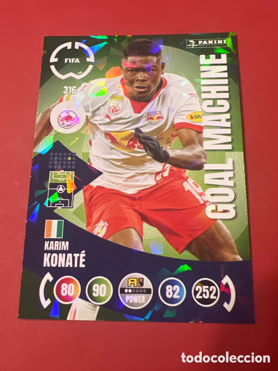 Fu&szlig;ball-Sticker: C7903. ADRENALYN XL 2025 - FIFA CLUB WORLD CUP KONATE GOAL MACHINE / SALZBURG 316