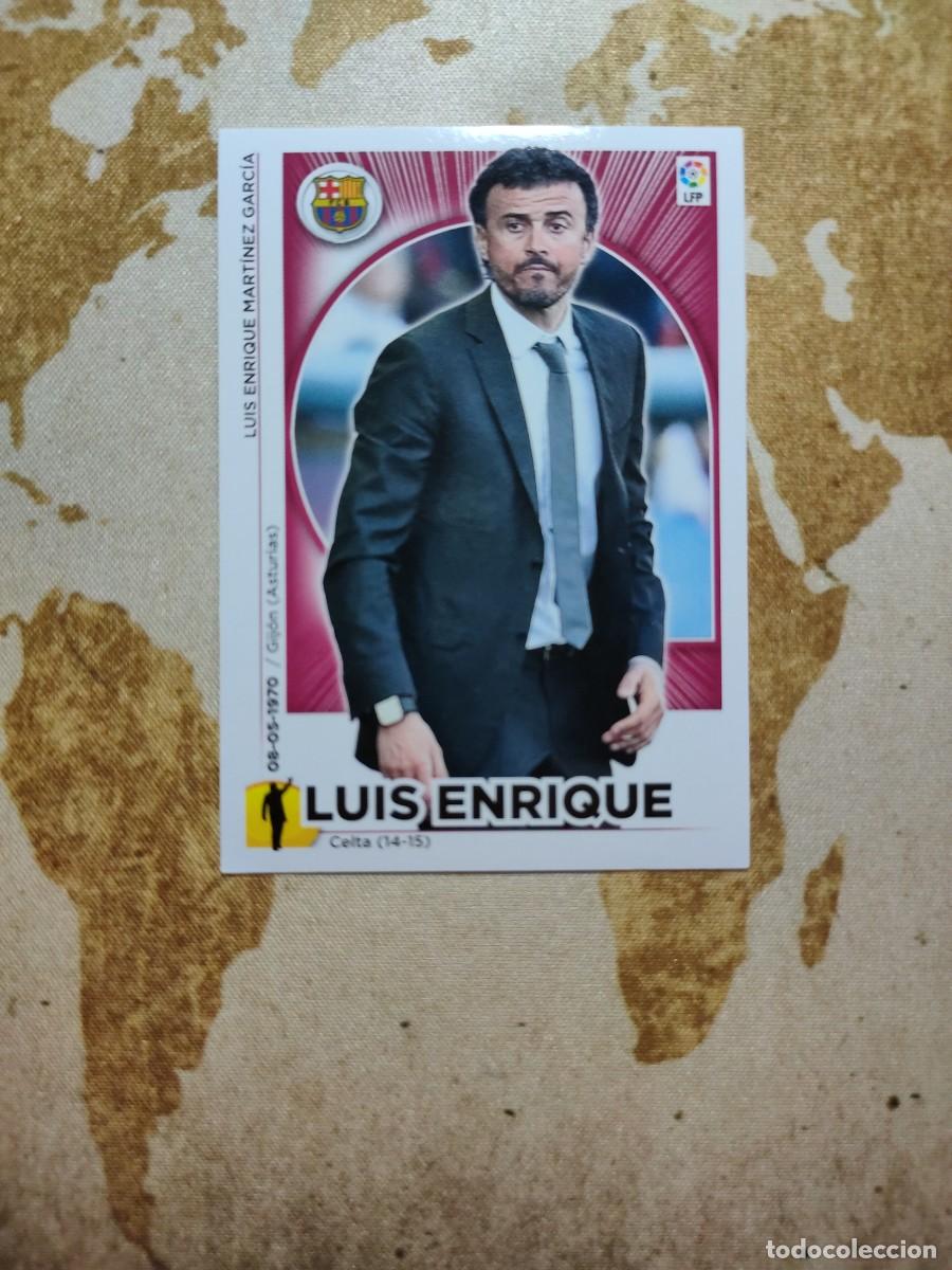 Figurine di Calcio: Liga Este Barcelona 22 LUIS ENRIQUE 2014-15 14 15