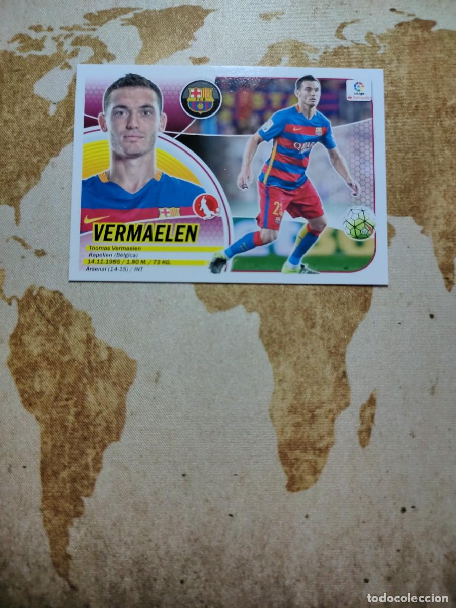 Figurine di Calcio: Liga Este Barcelona 6 B VERMAELEN 2016-17 16 17