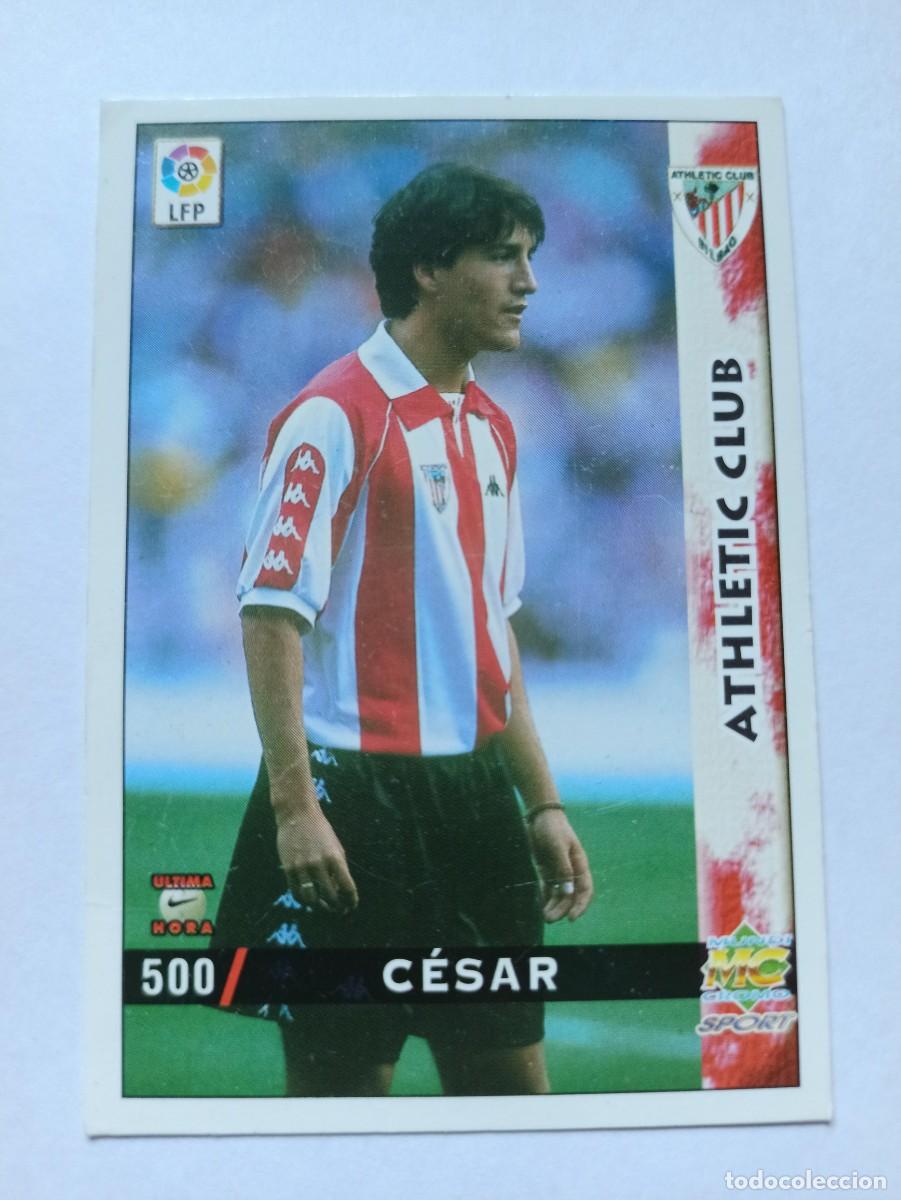 Cromos de Futebol: ROOKIE CARD 500 &Uacute;LTIMA HORA UH C&Eacute;SAR CANEDA ATHLETIC FICHAJE - MUNDICROMO MC FICHAS LIGA 98 99 1999